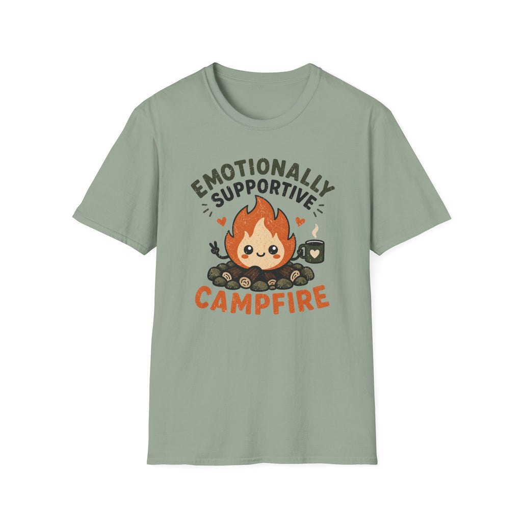 Emotionally Supportive Campfire T-Shirt