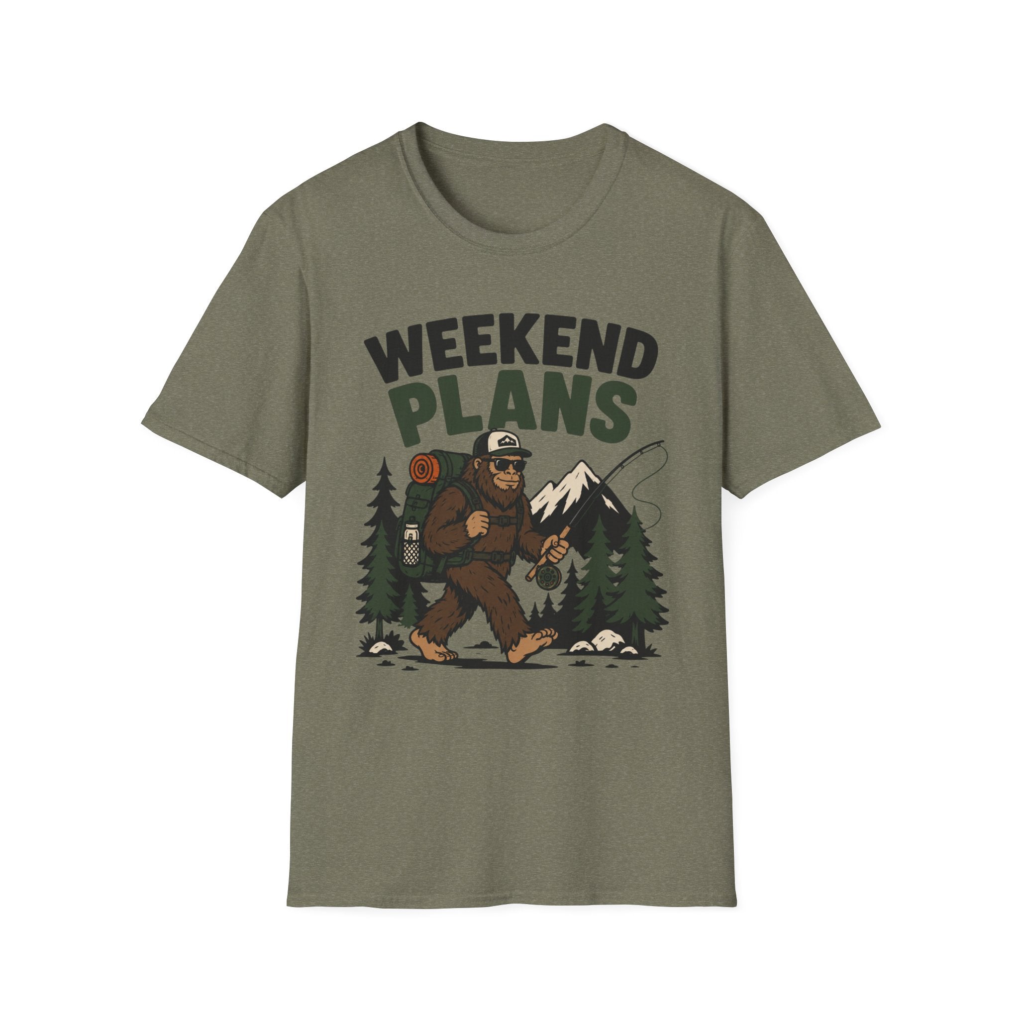 Weekend Plans Bigfoot T-Shirt