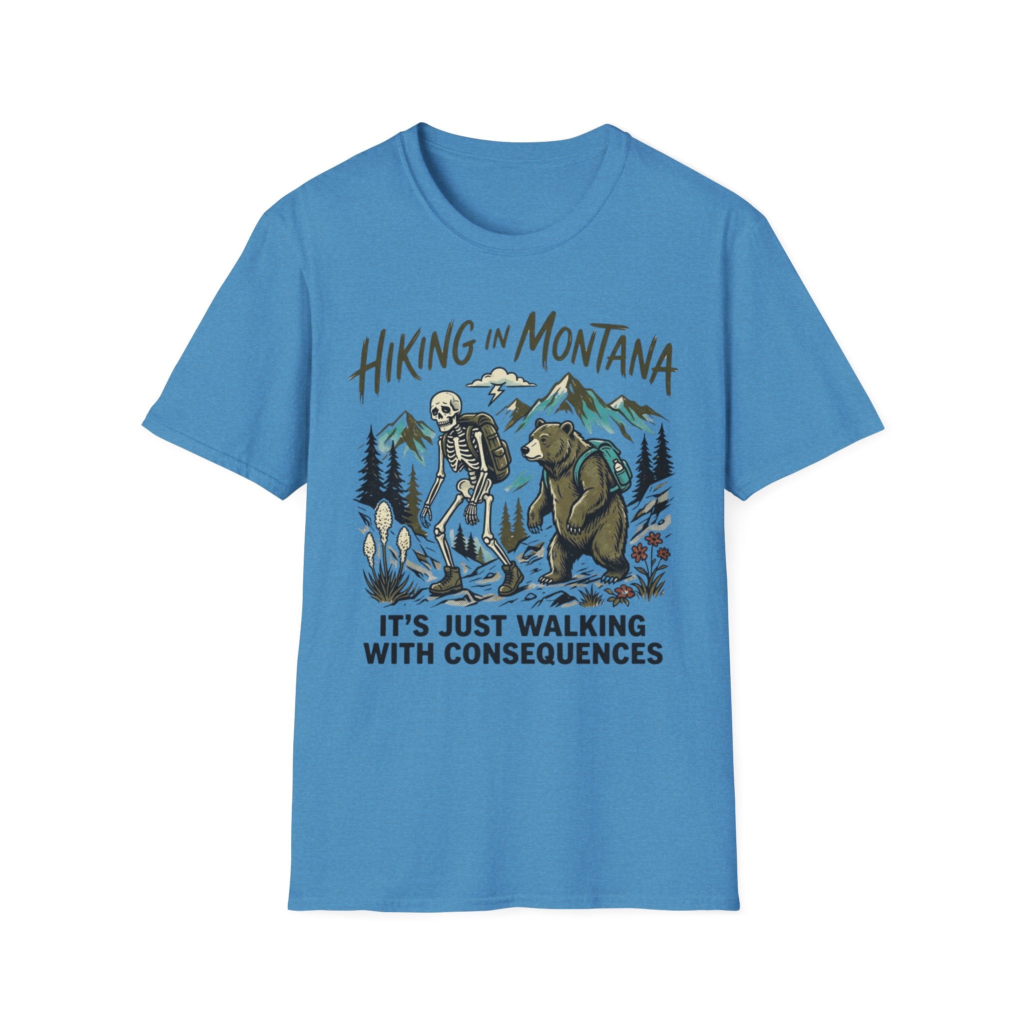 Hiking In Montana T-Shirt