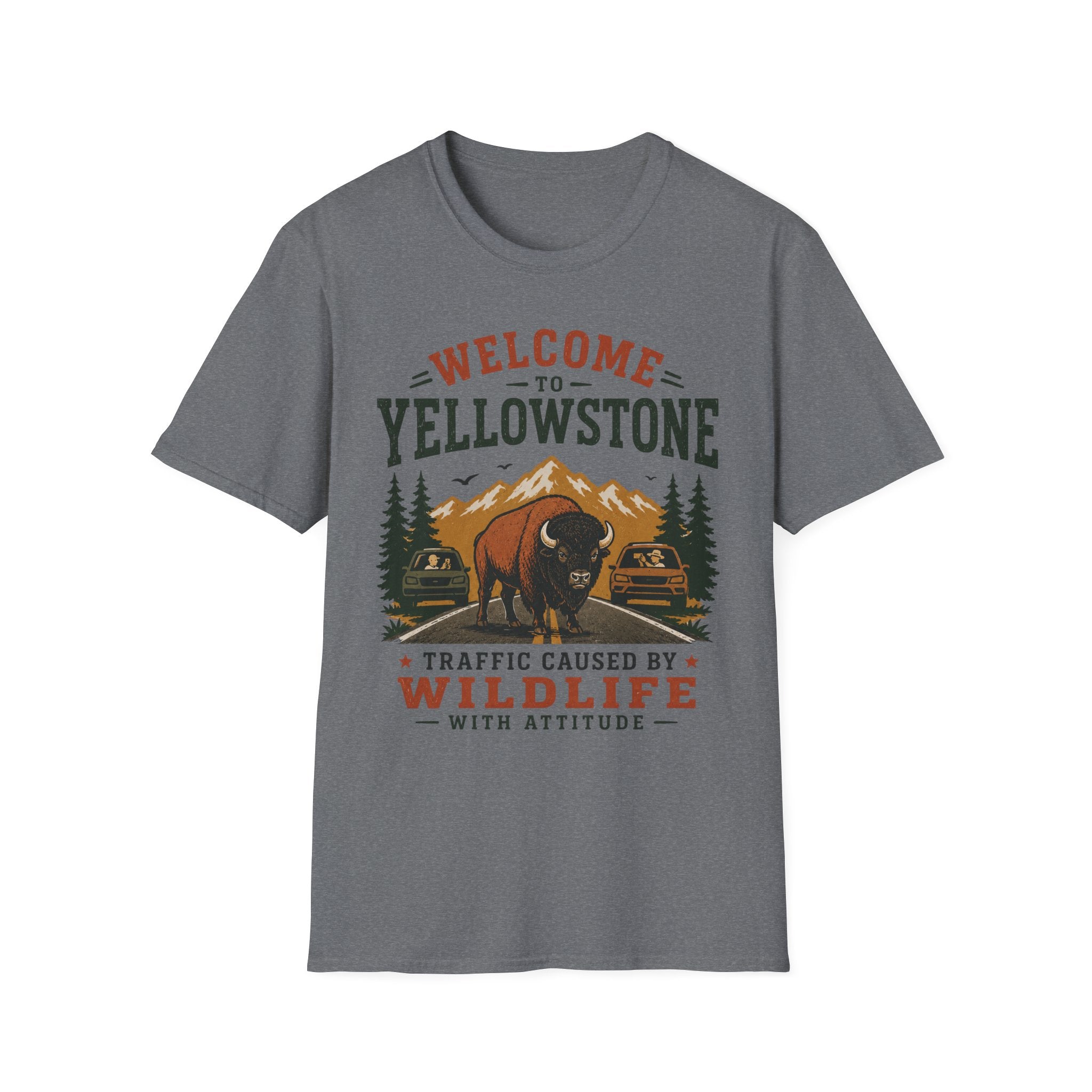 Yellowstone Bison  T-Shirt