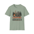 Camping Raccoon T-Shirt