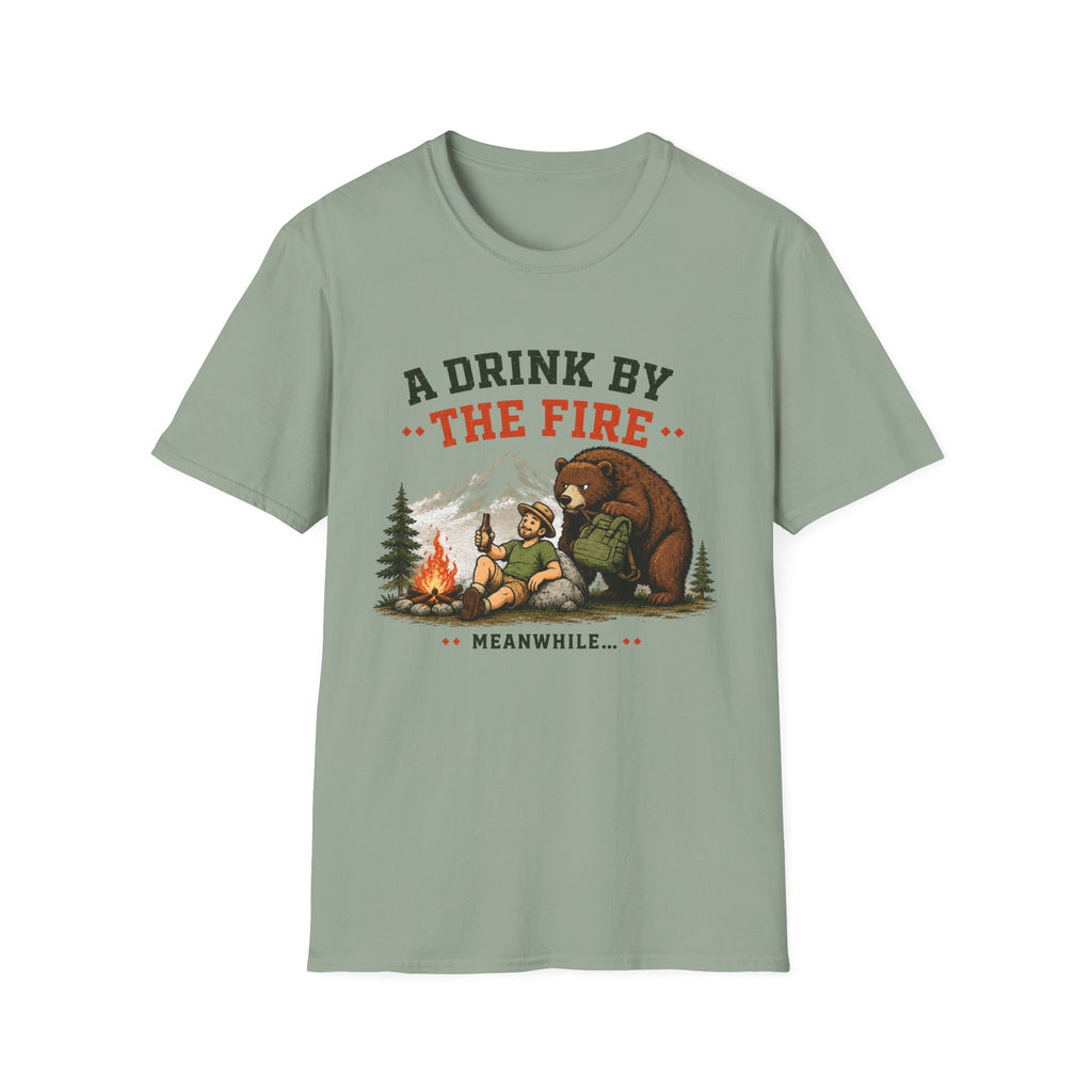 A Drink by the Fire T-Shirt