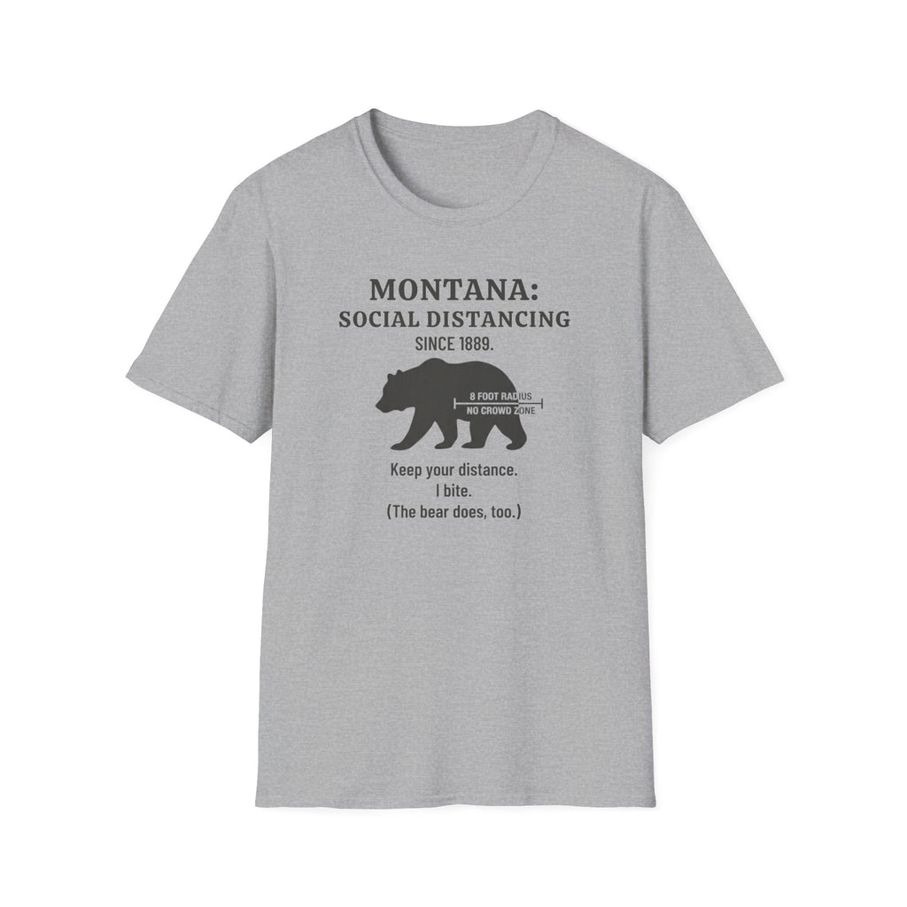 Montana Social Distancing T-Shirt