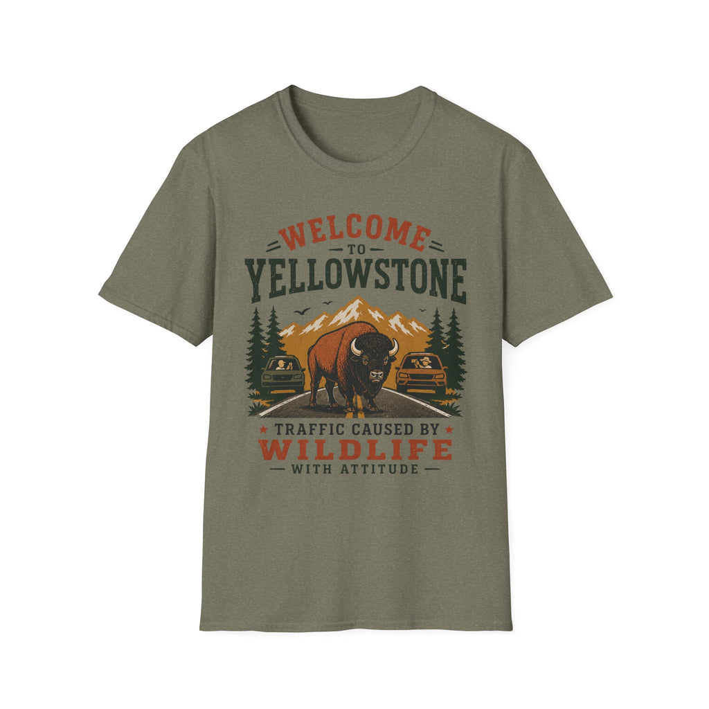 Yellowstone Bison  T-Shirt