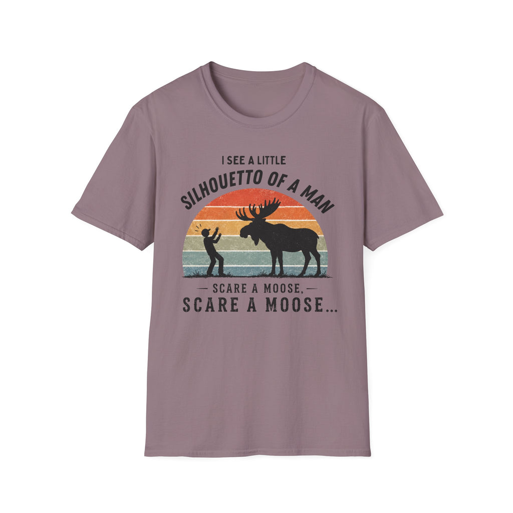 Silhouette of a Man Moose Tee