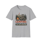 Camping Raccoon T-Shirt
