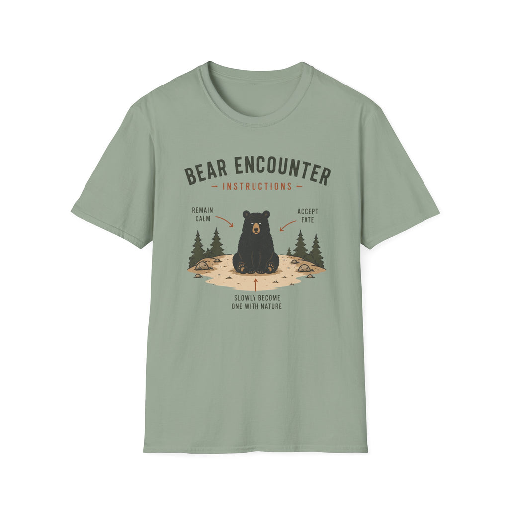 Bear Encounter Instructions T-Shirt