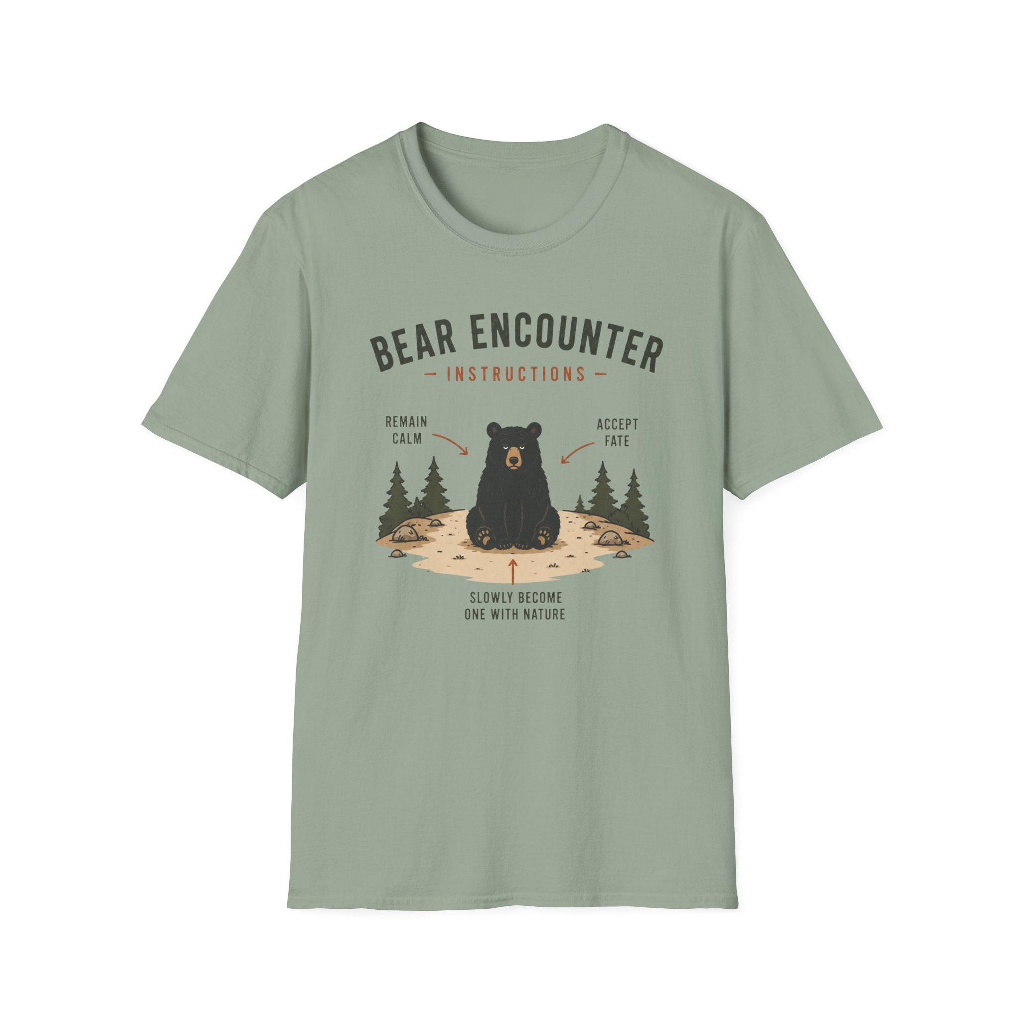 Bear Encounter Instructions T-Shirt