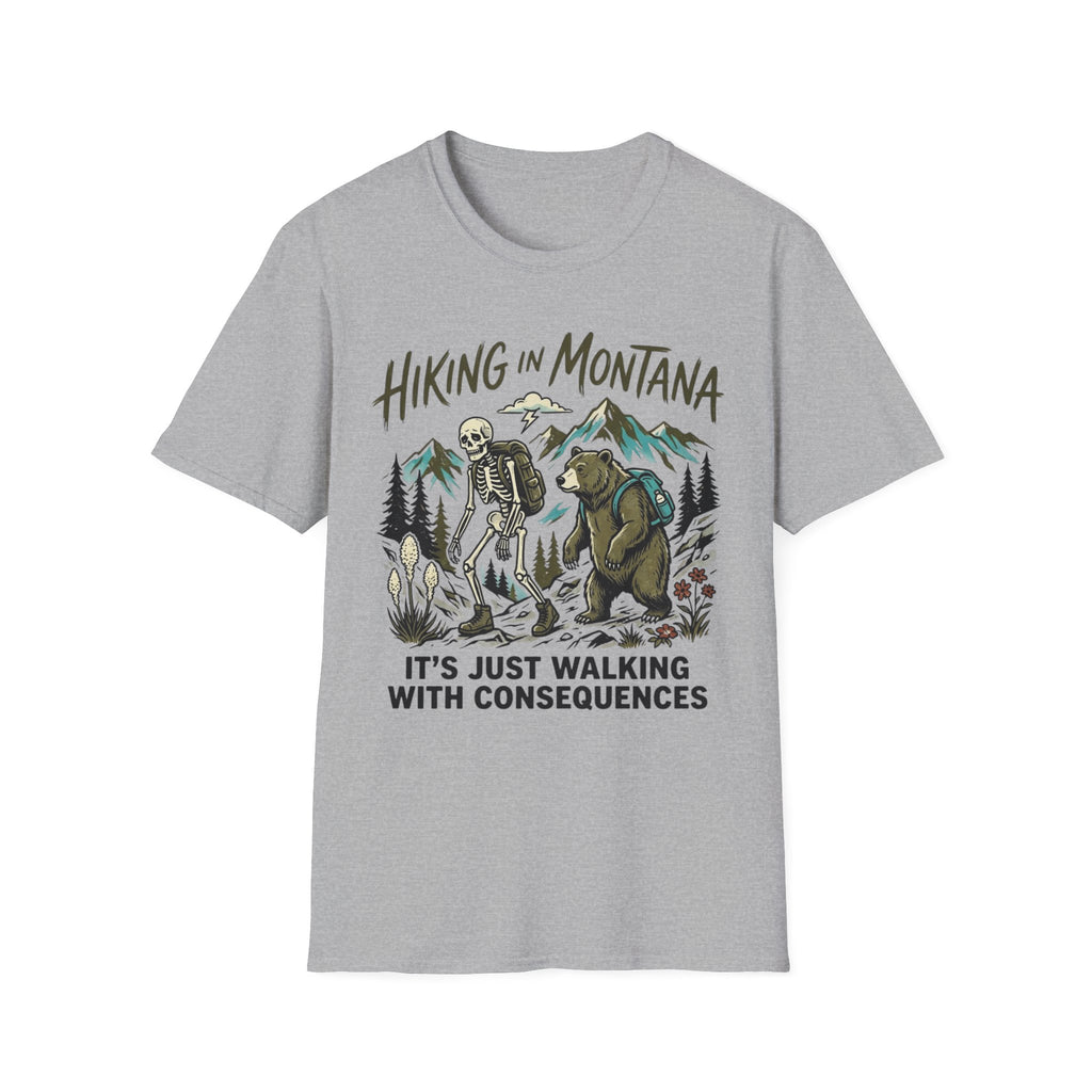 Hiking In Montana T-Shirt