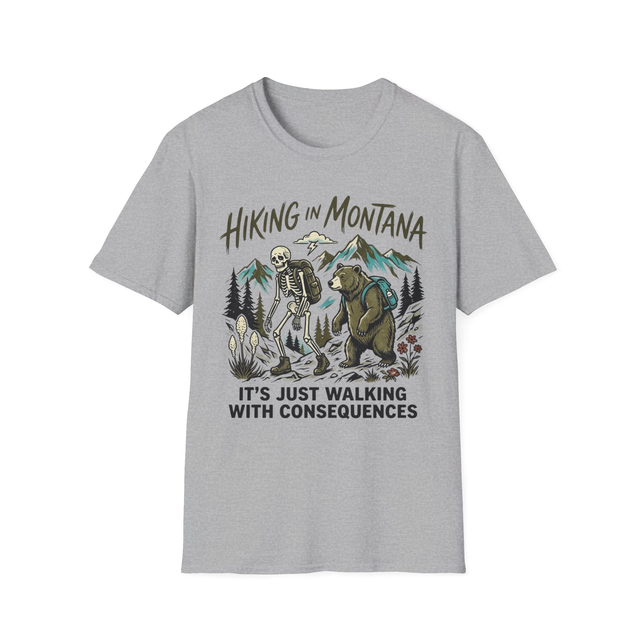 Hiking In Montana T-Shirt
