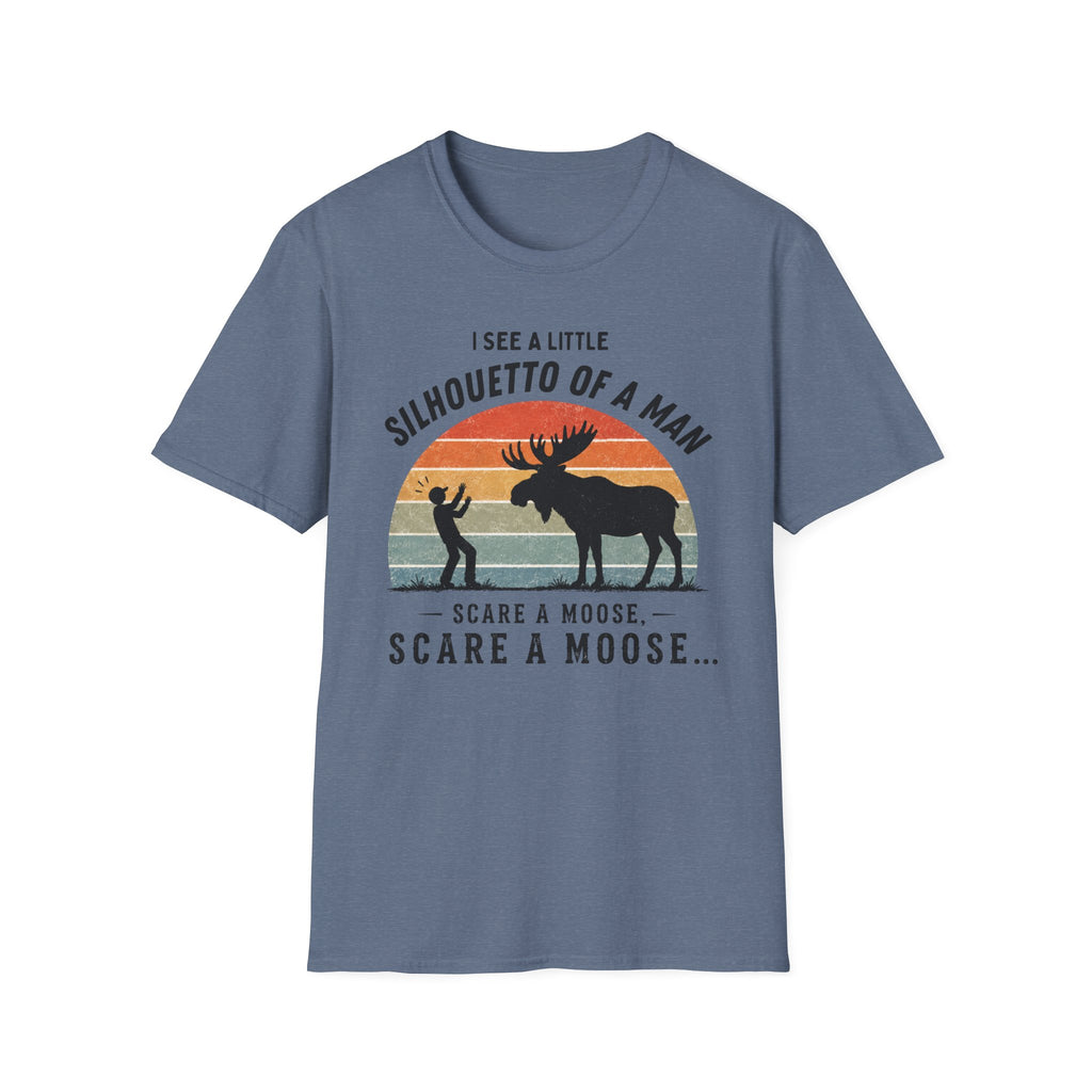 Silhouette of a Man Moose Tee