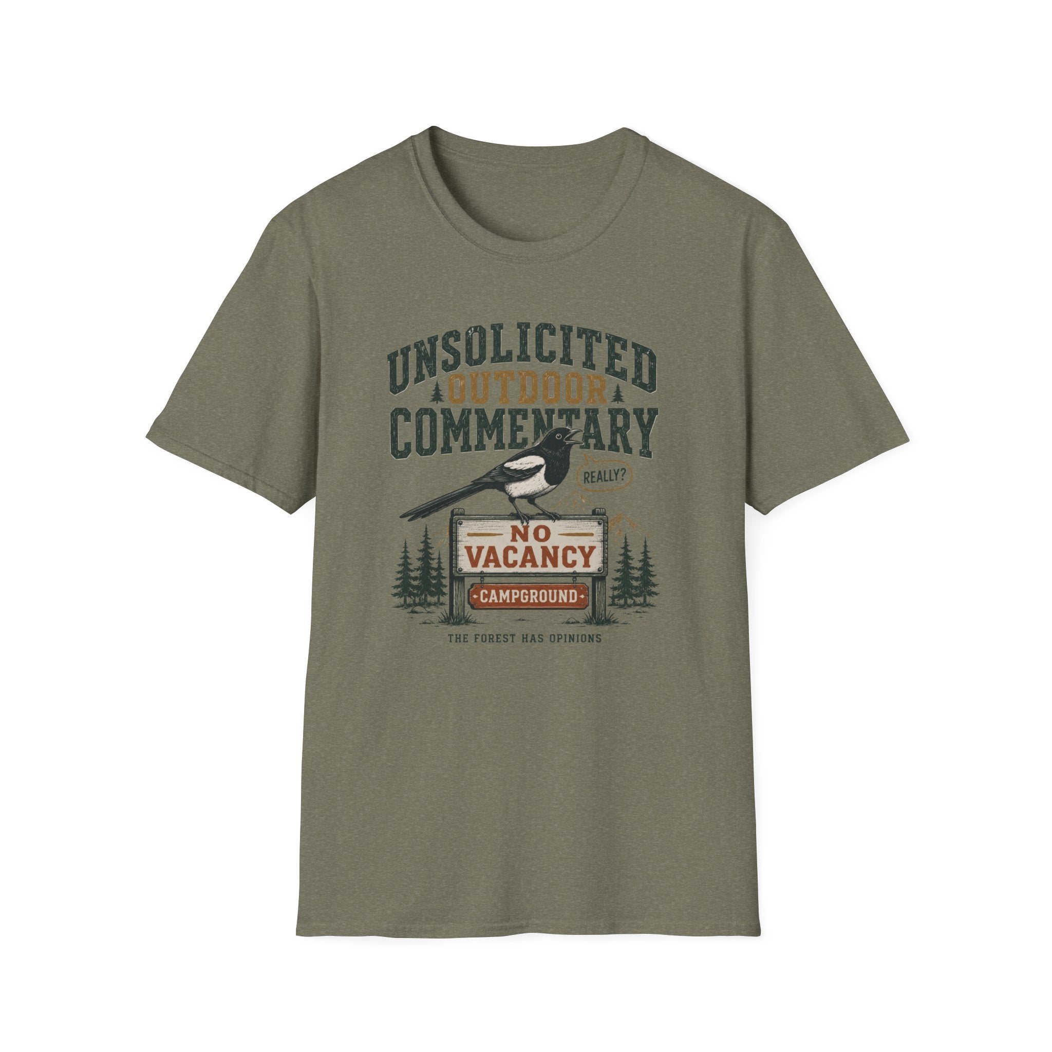 Unsolicited Outdoor Commentary T-Shirt