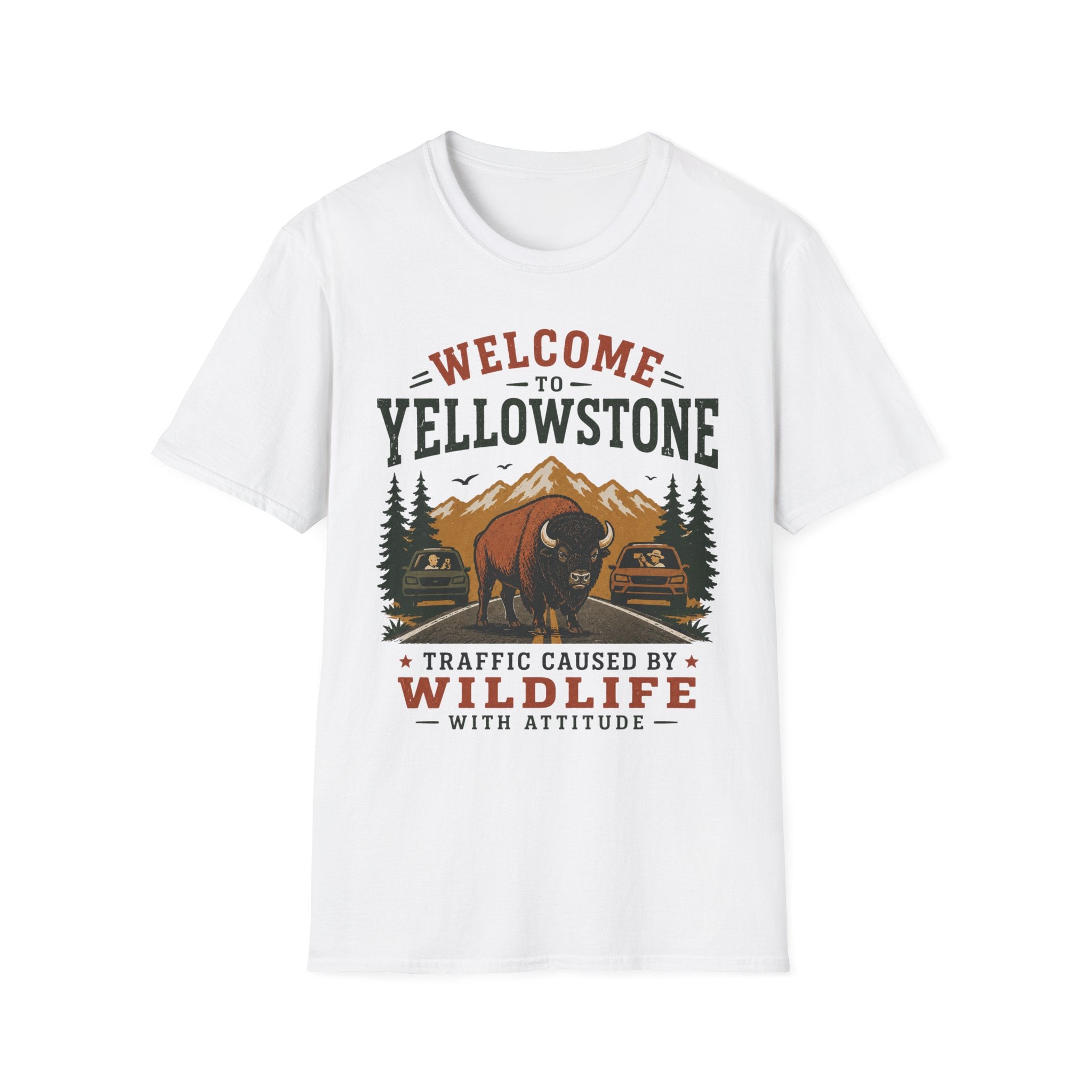 Yellowstone Bison  T-Shirt