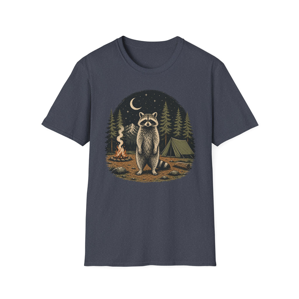 Raccoon Camping  T-Shirt