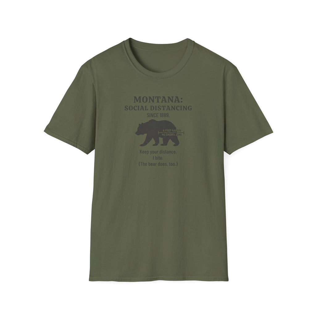 Montana Social Distancing T-Shirt