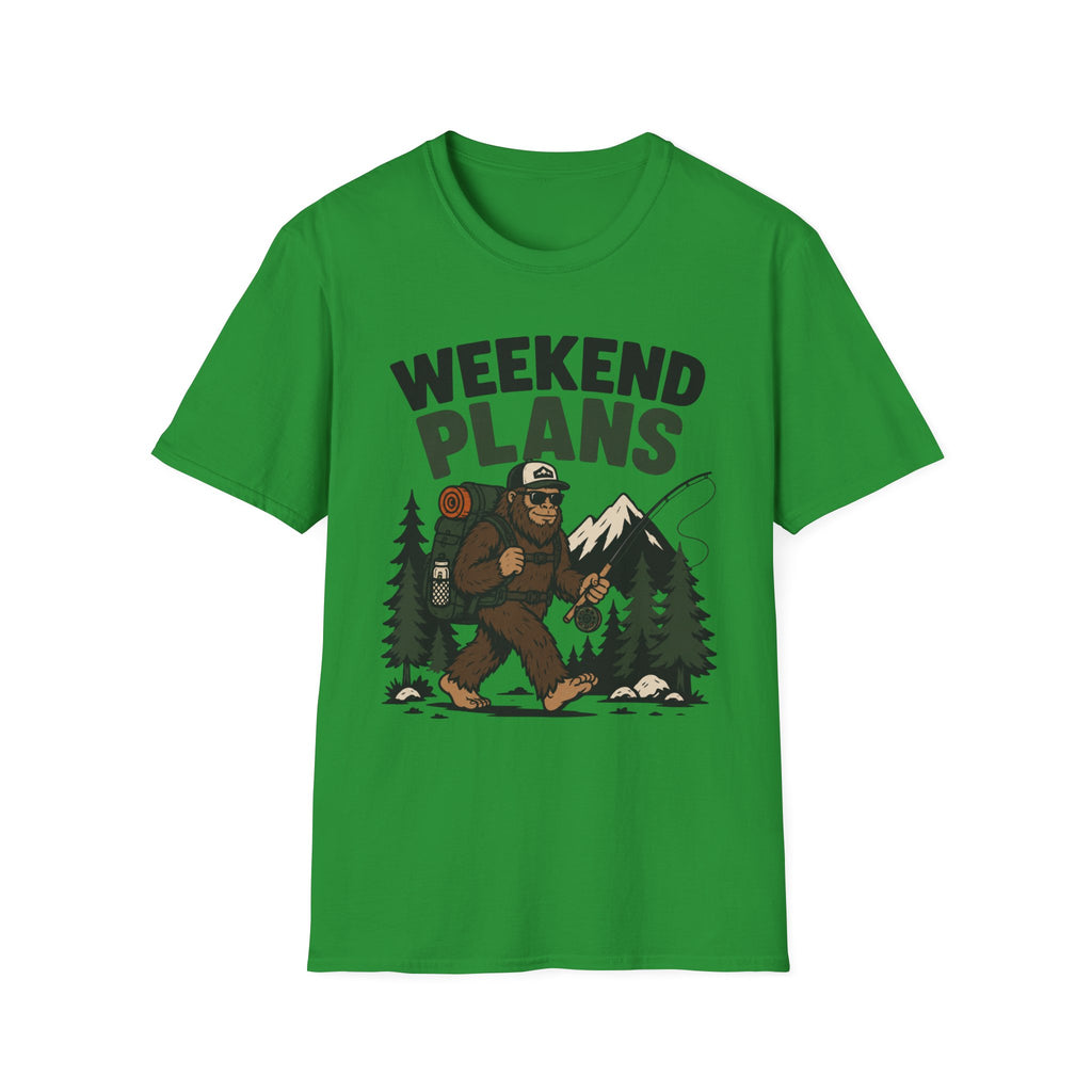 Weekend Plans Bigfoot T-Shirt