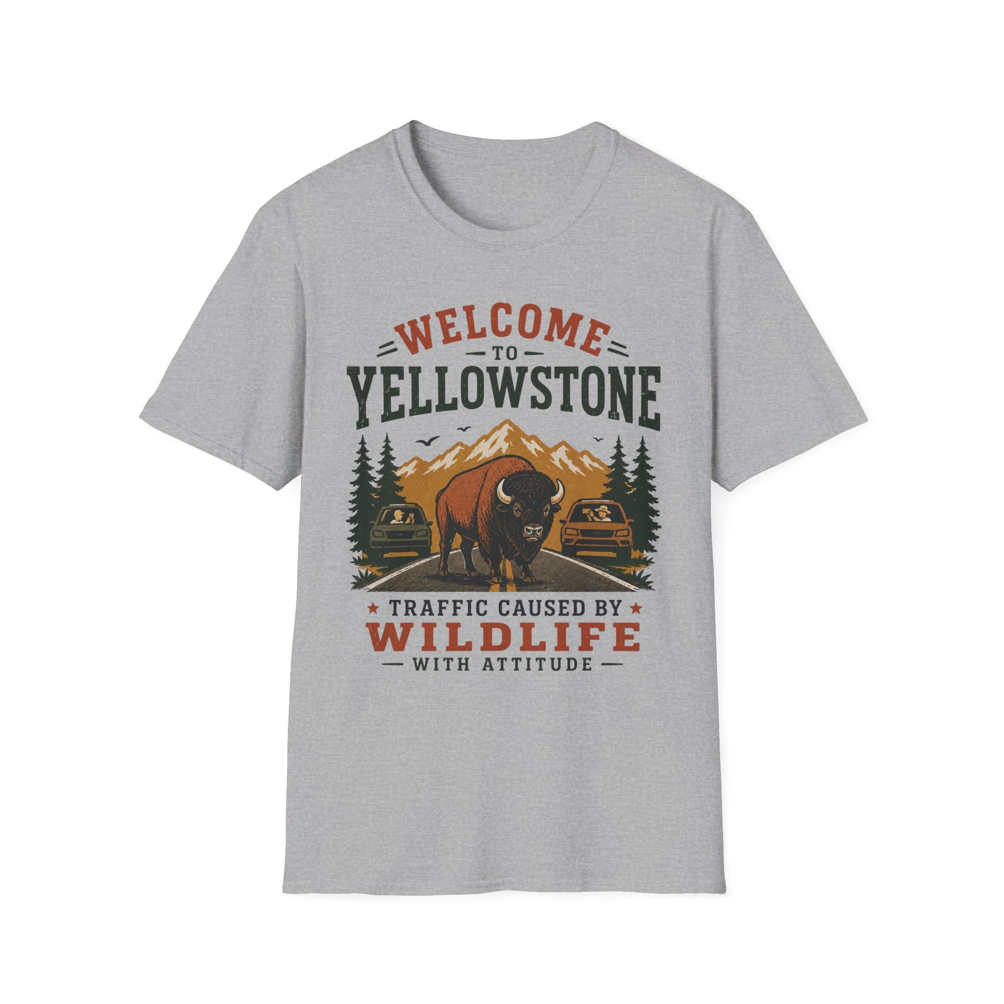 Yellowstone Bison  T-Shirt