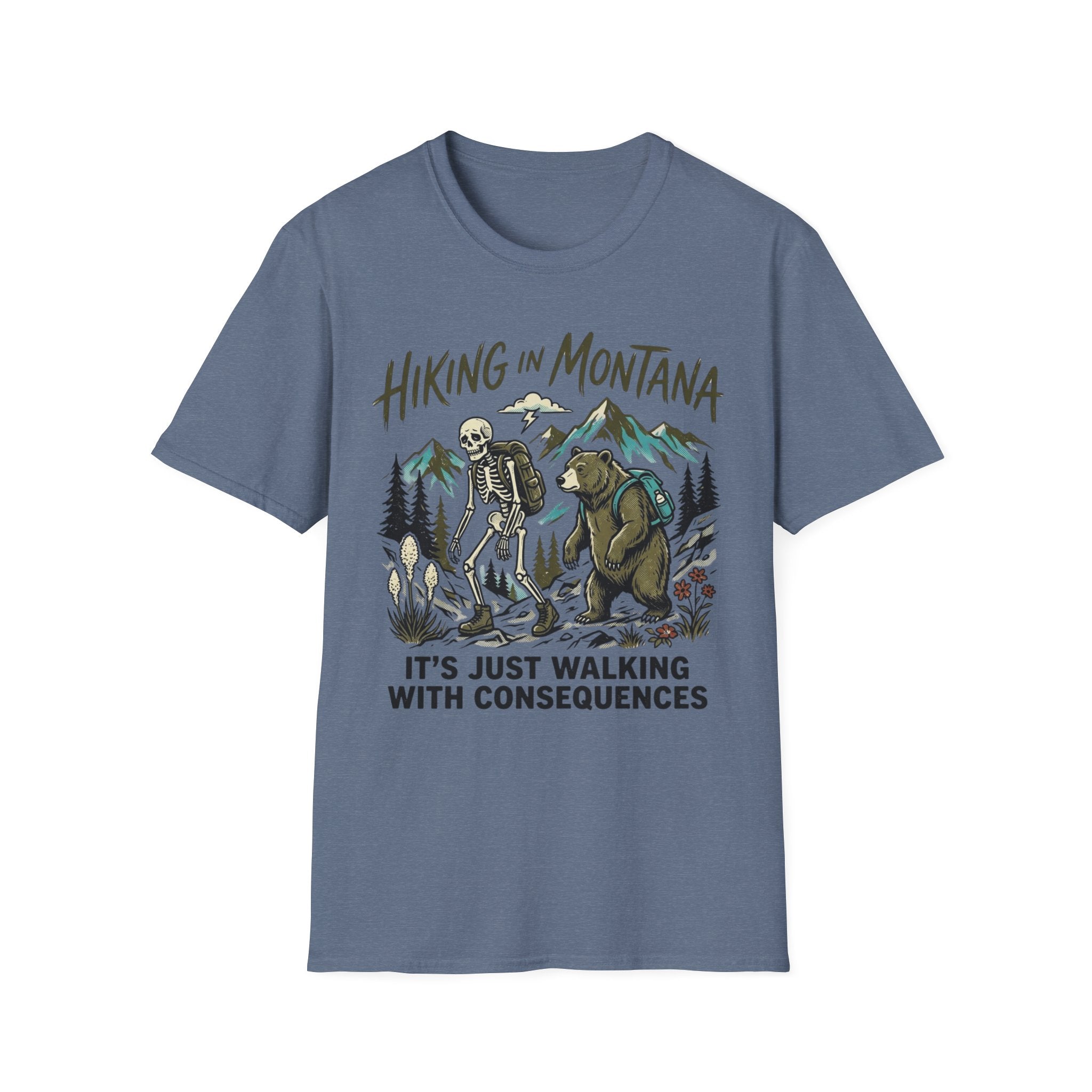 Hiking In Montana T-Shirt