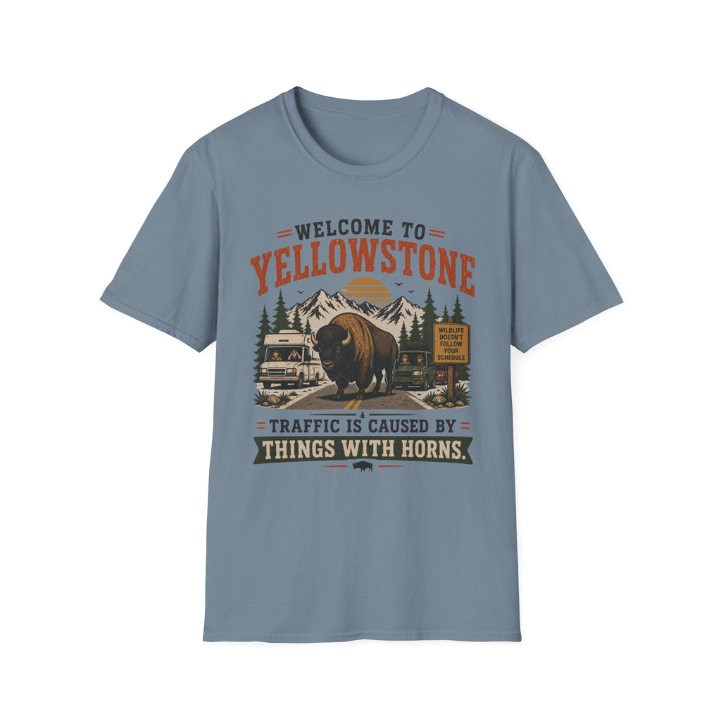 Welcome to Yellowstone Bison T-Shirt