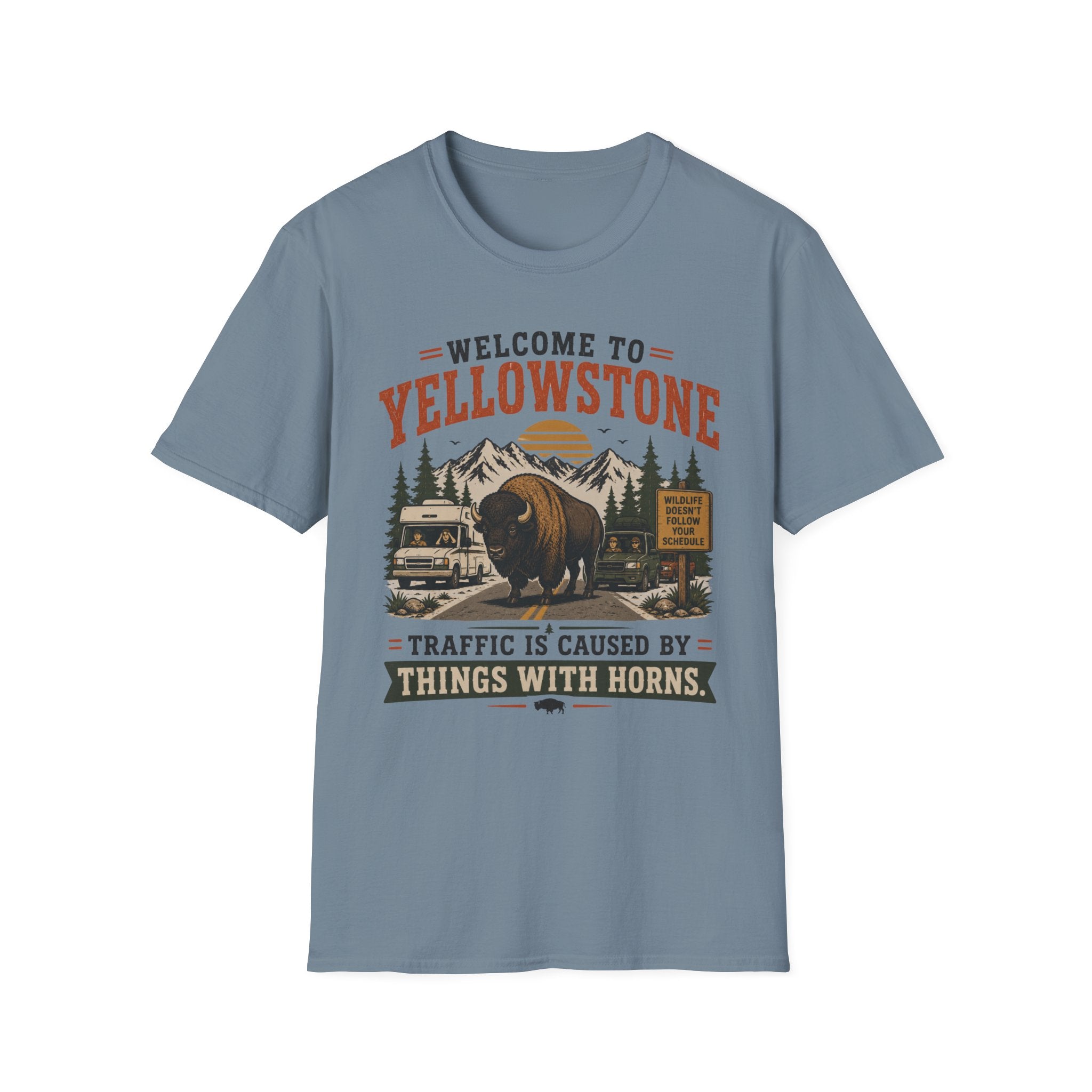 Welcome to Yellowstone Bison T-Shirt