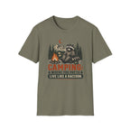 Camping Raccoon T-Shirt