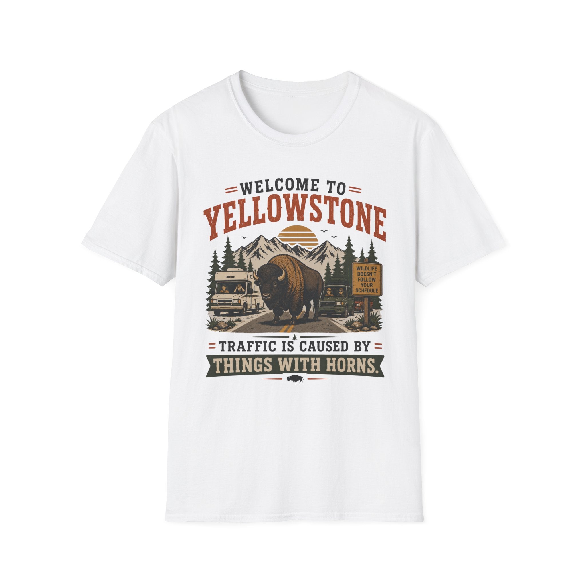 Welcome to Yellowstone Bison T-Shirt