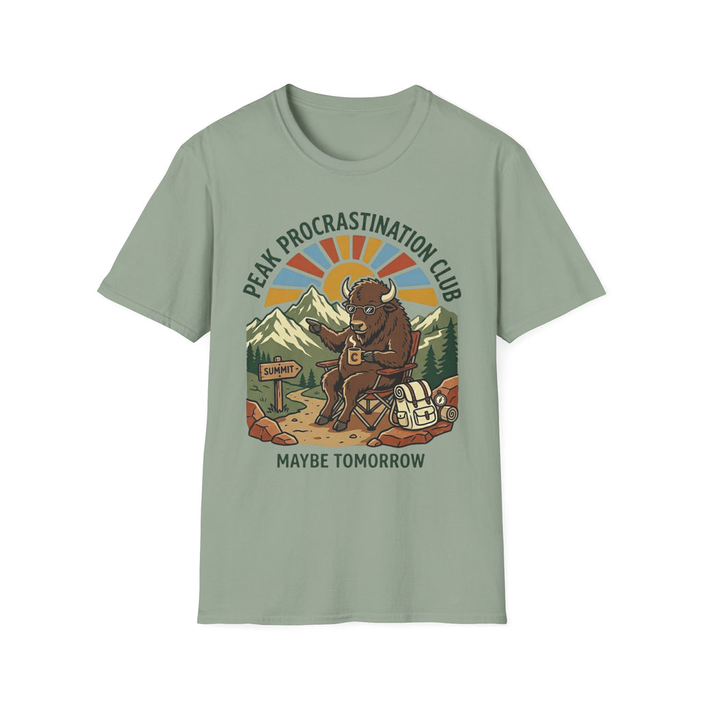 Peak Procrastination Club T-Shirt