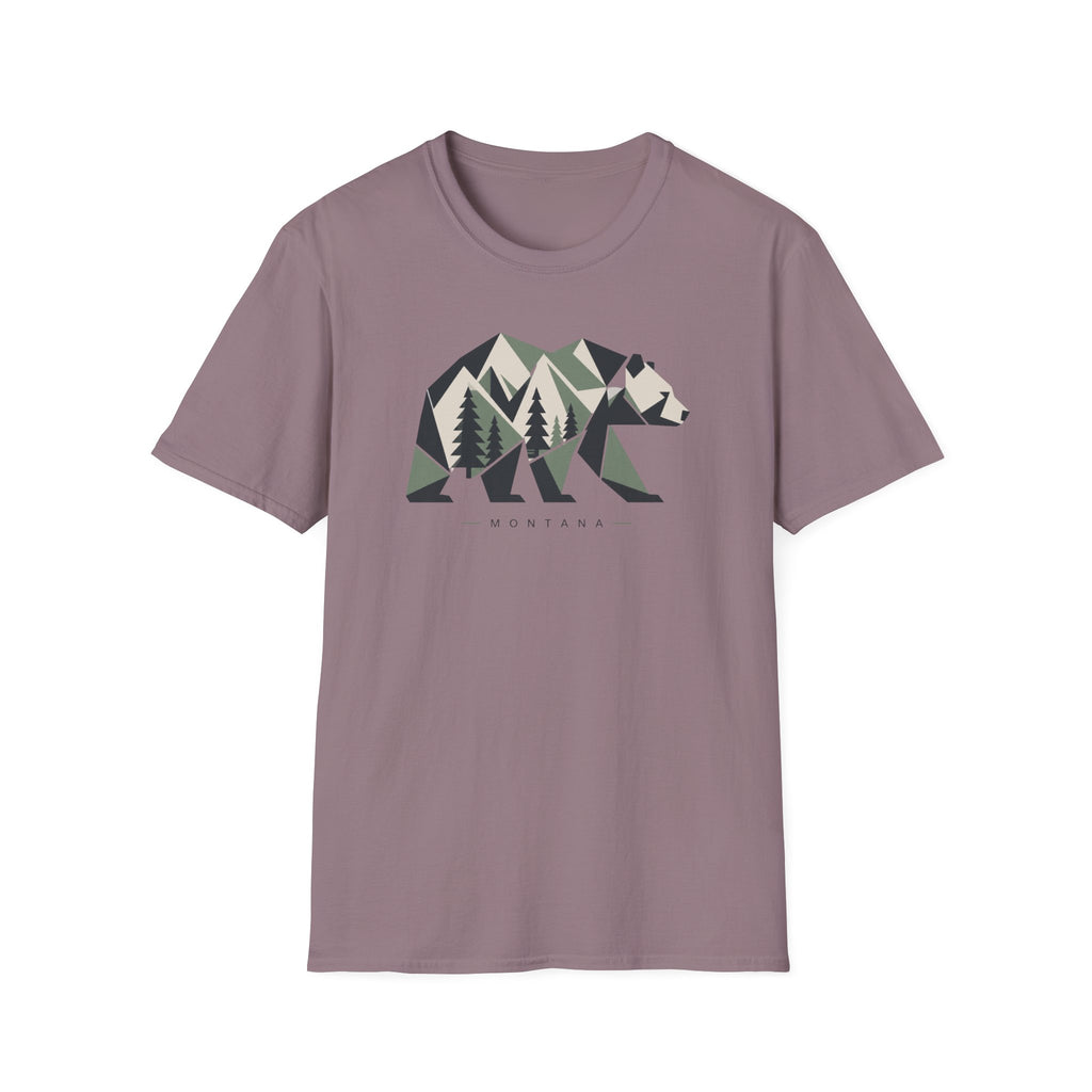 Montana Geometric Bear T‑Shirt