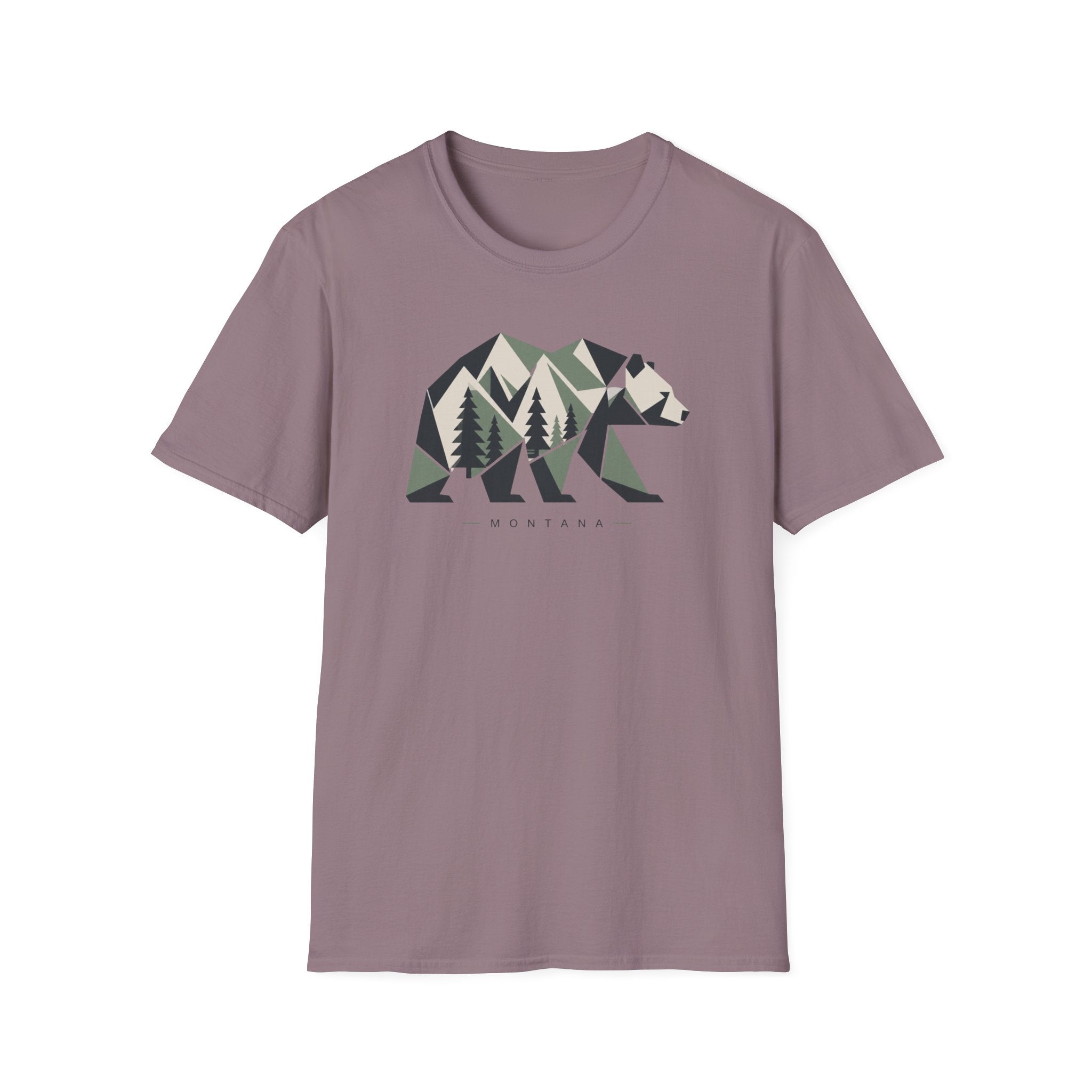 Montana Geometric Bear T‑Shirt