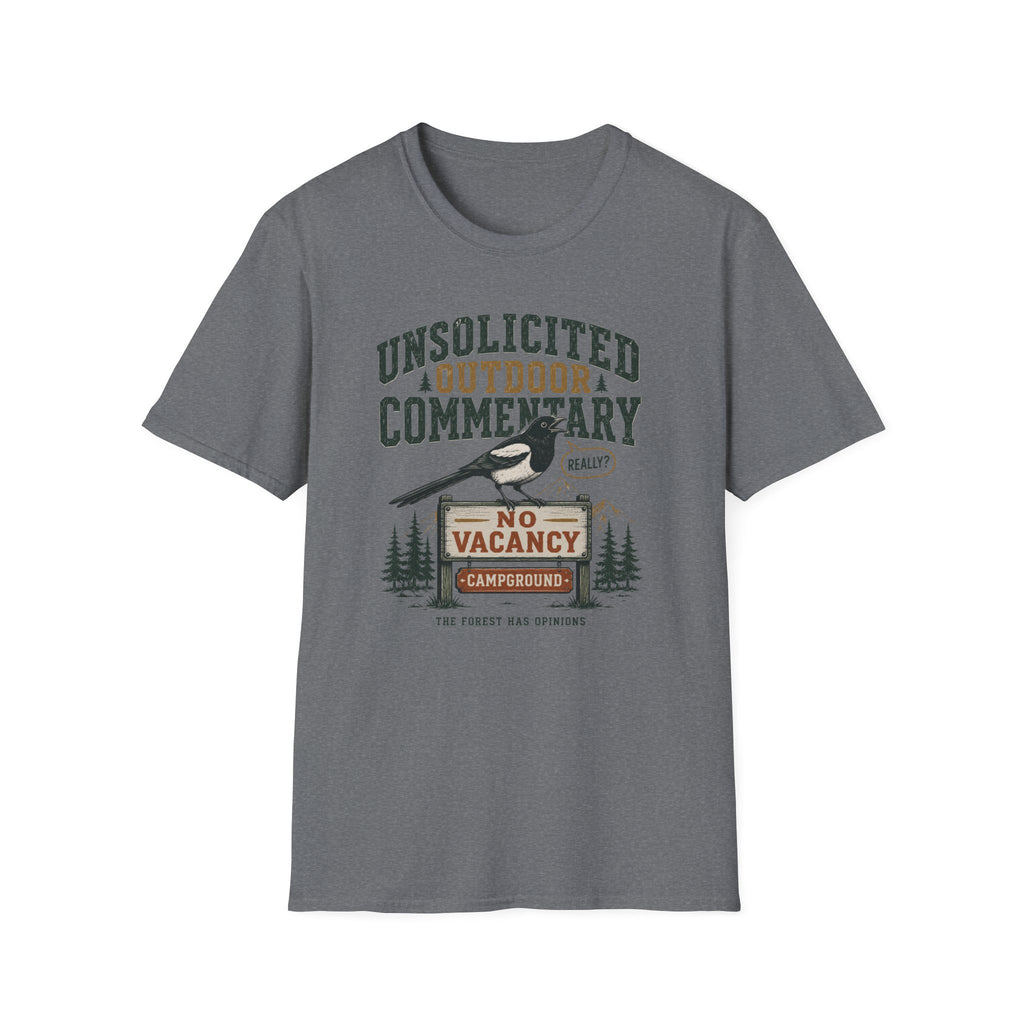 Unsolicited Outdoor Commentary T-Shirt