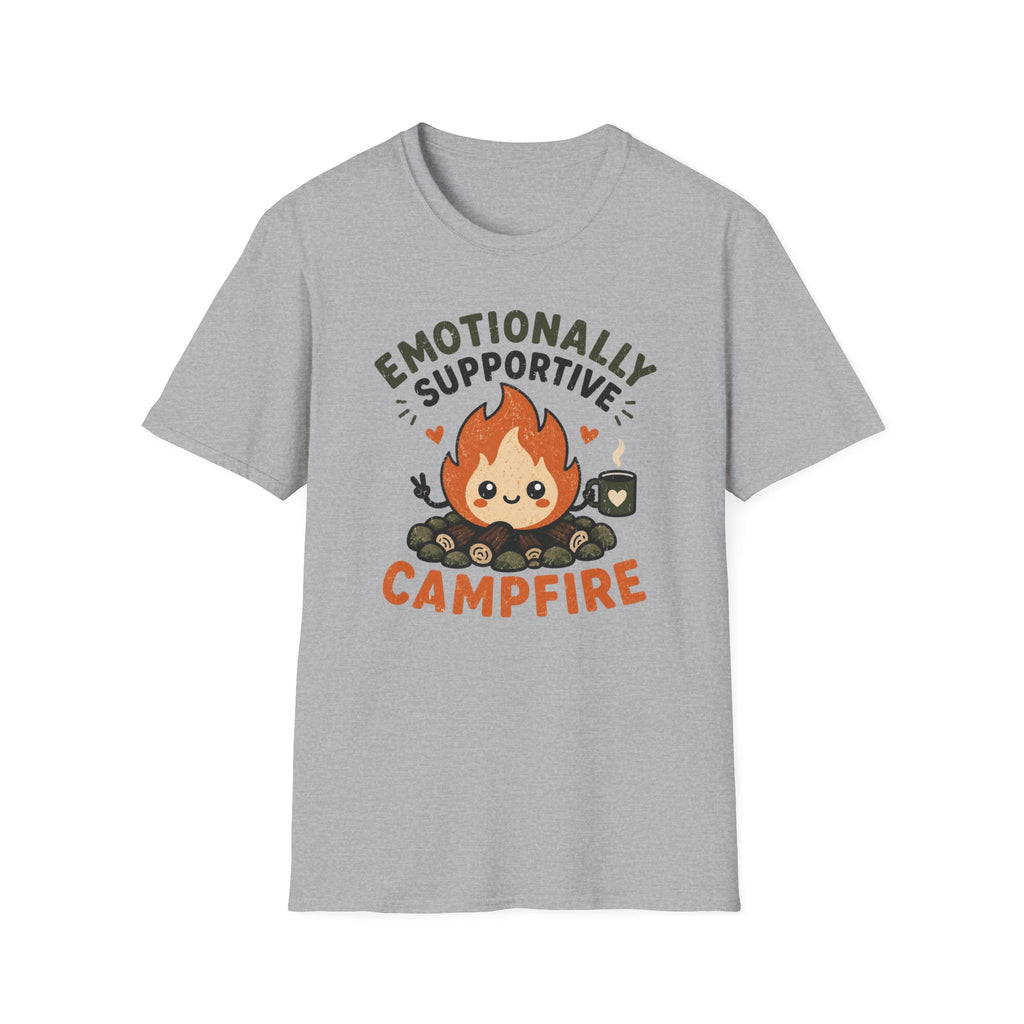 Emotionally Supportive Campfire T-Shirt