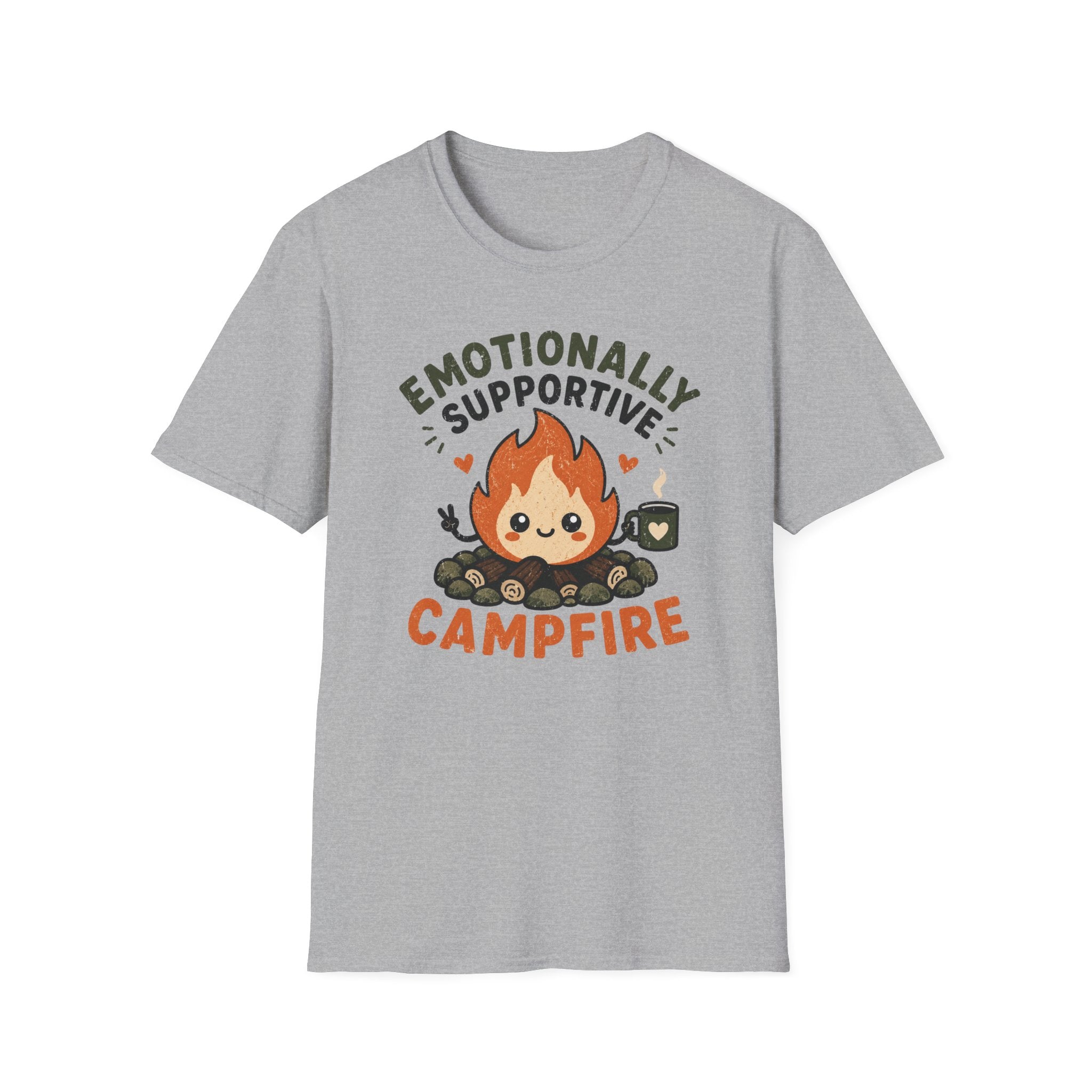 Emotionally Supportive Campfire T-Shirt