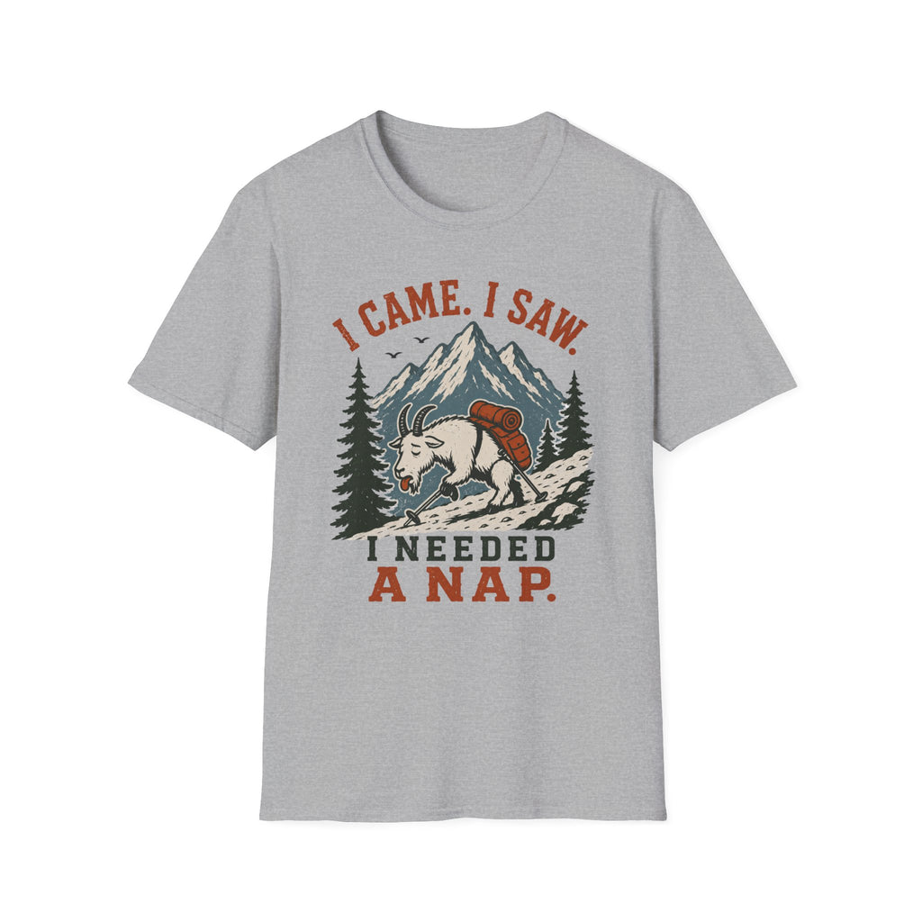 I Came I Saw I Needed A Nap T-Shirt