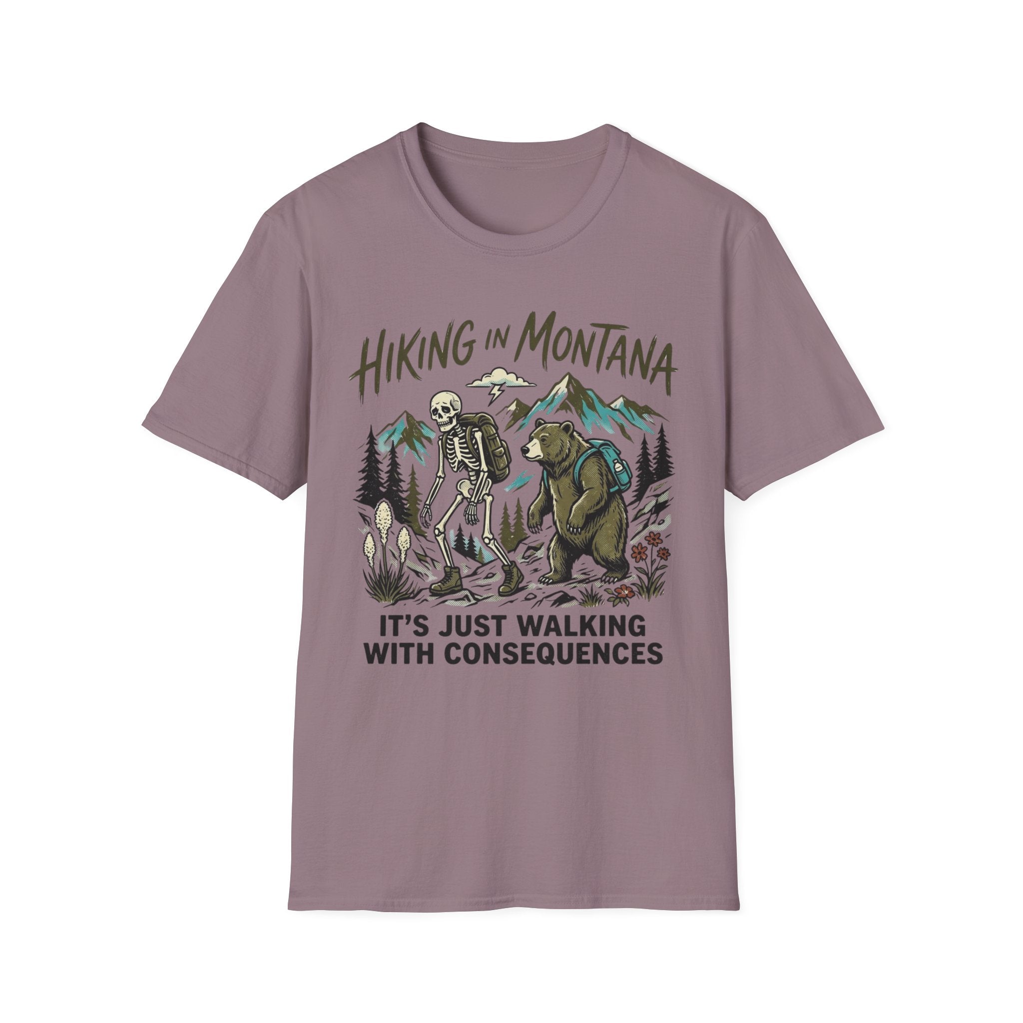 Hiking In Montana T-Shirt