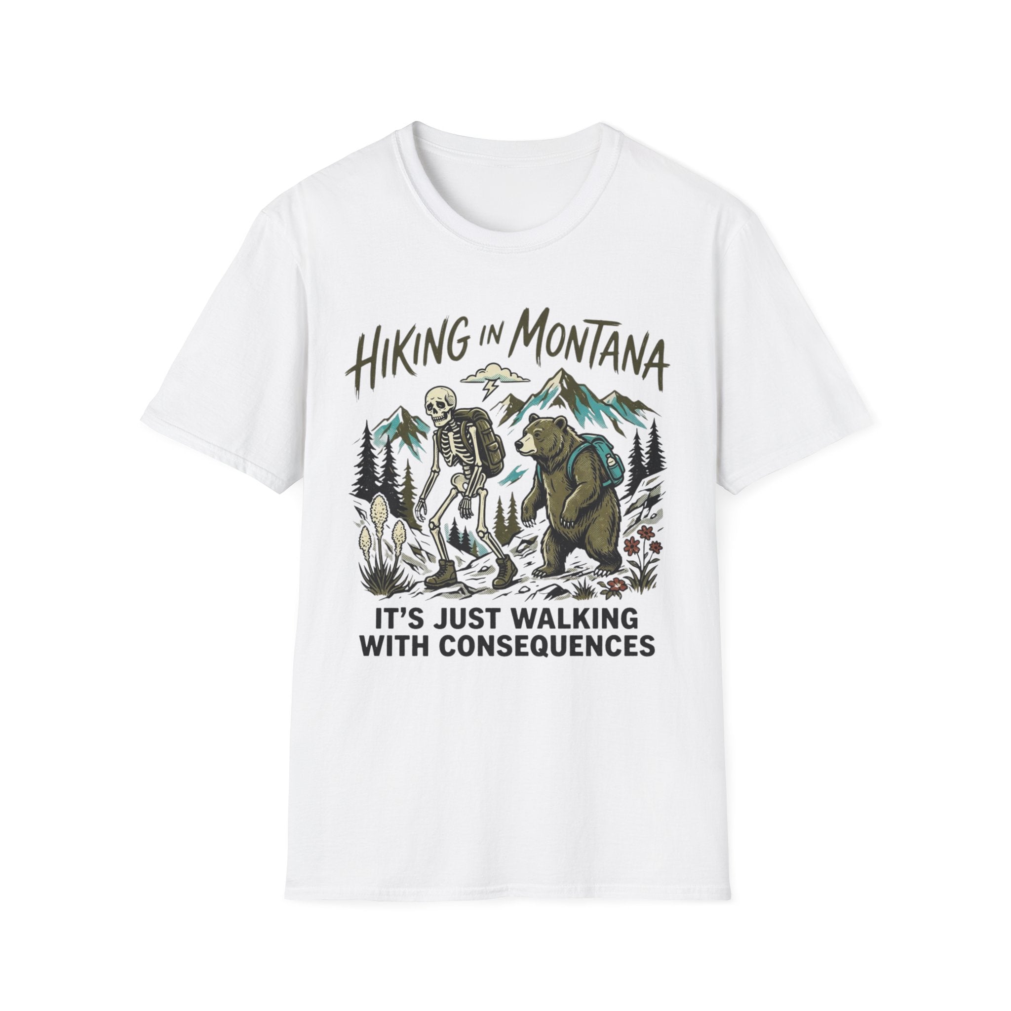 Hiking In Montana T-Shirt