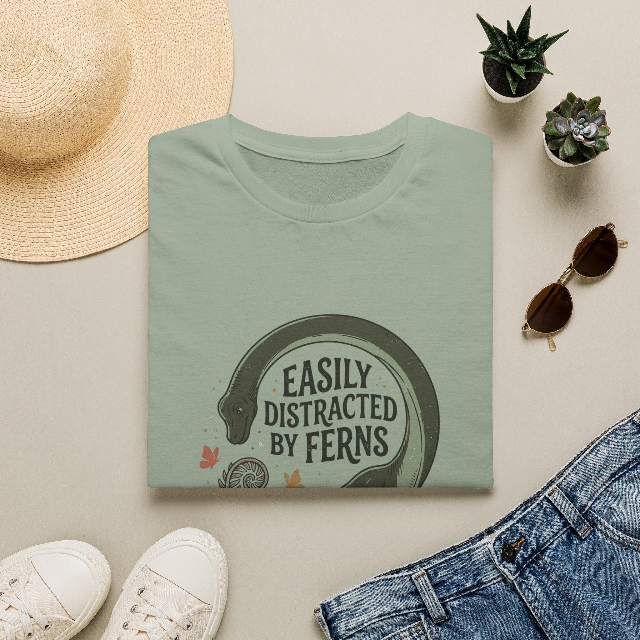 Distracted By Ferns T-Shirt
