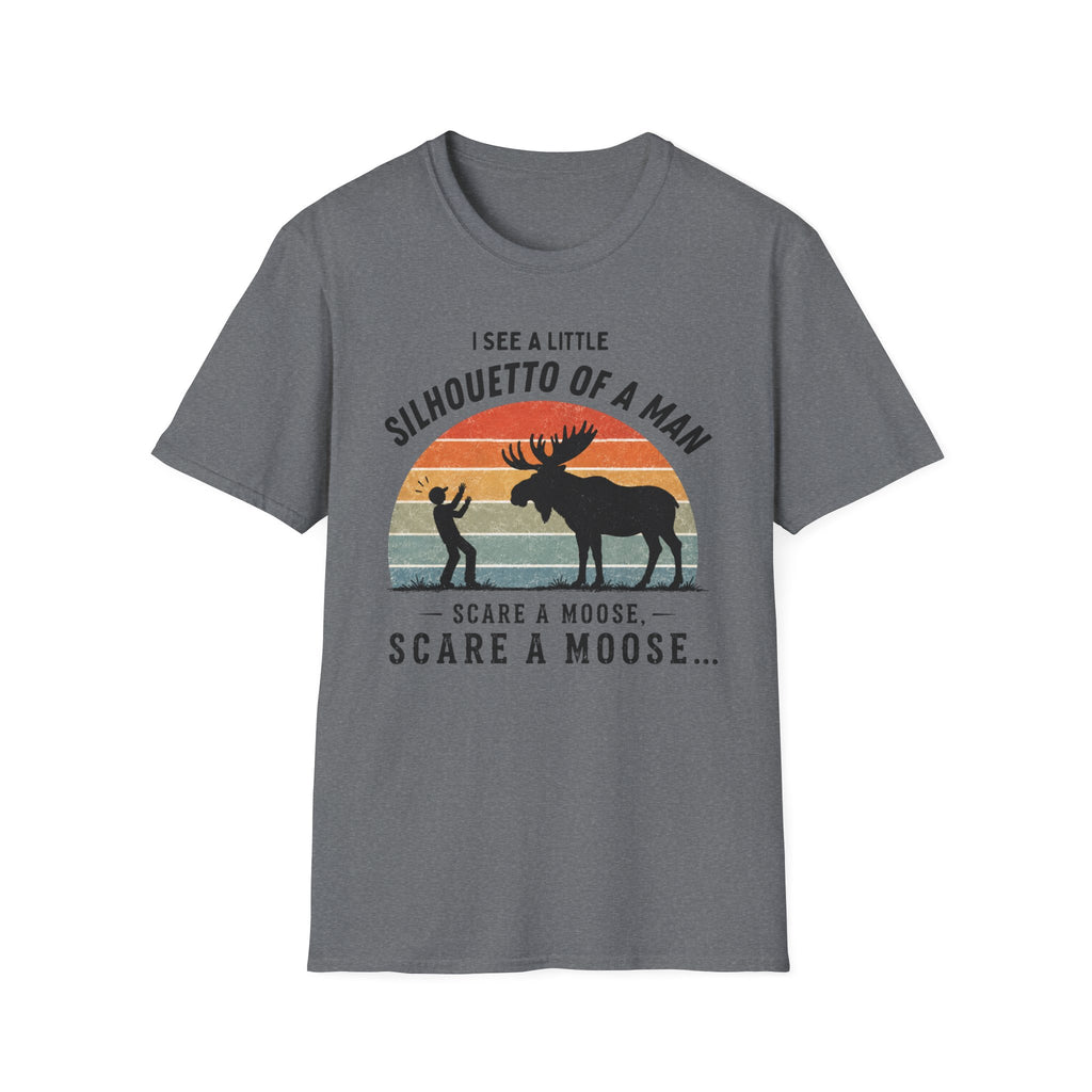 Silhouette of a Man Moose Tee