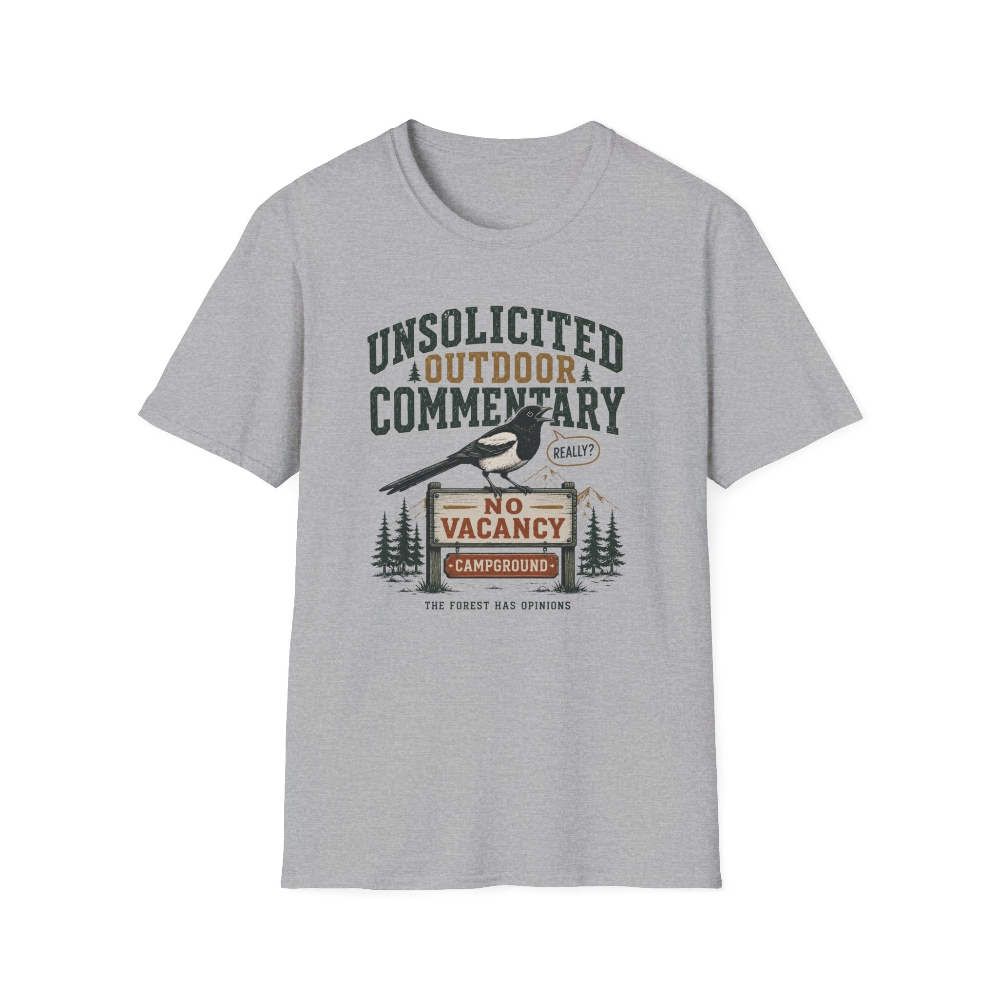 Unsolicited Outdoor Commentary T-Shirt
