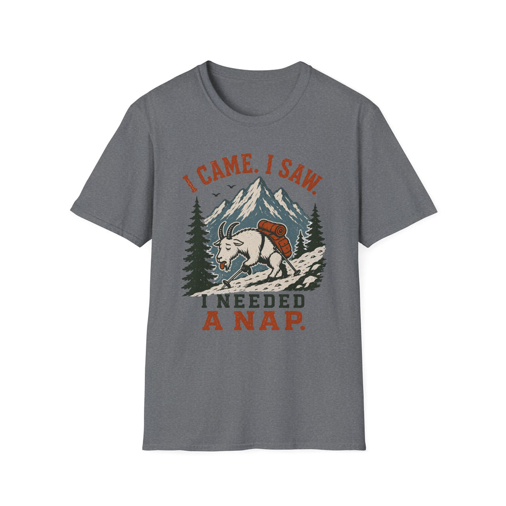 I Came I Saw I Needed A Nap T-Shirt