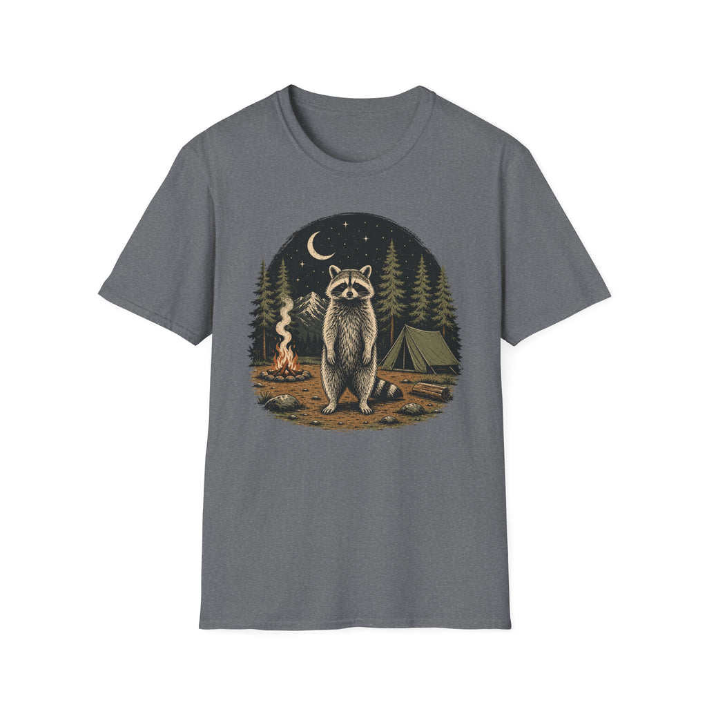 Raccoon Camping  T-Shirt