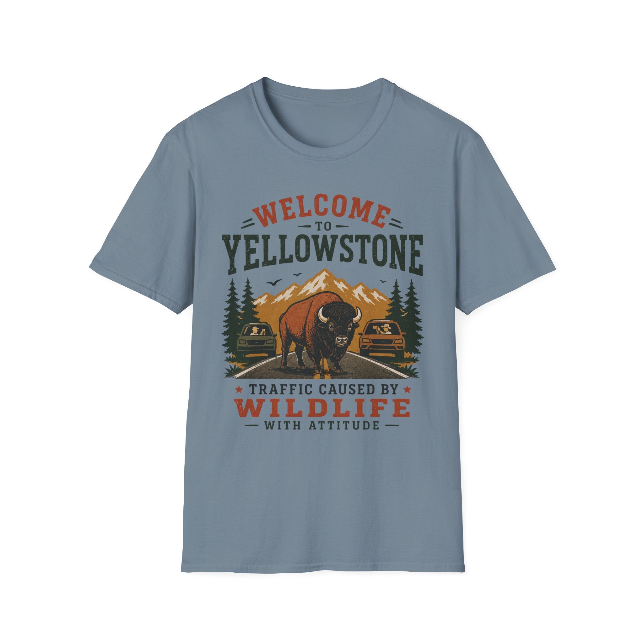 Yellowstone Bison  T-Shirt