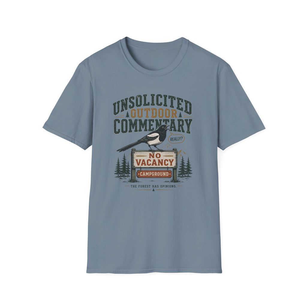 Unsolicited Outdoor Commentary T-Shirt