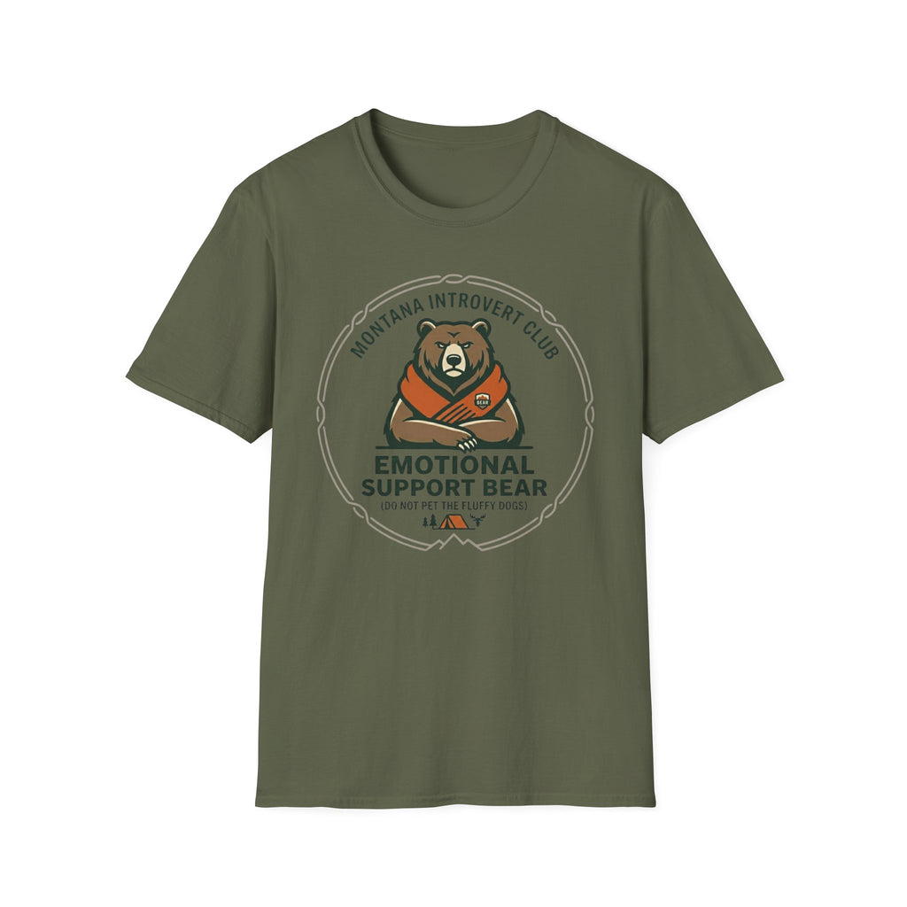 Emotional Support Bear T-Shirt