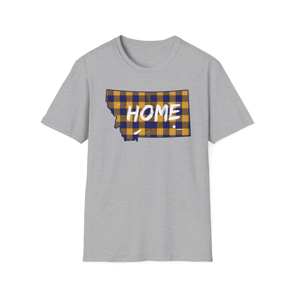 Montana Plaid "HOME" T-Shirt
