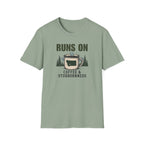 Runs On Coffee & Stubbornness T-Shirt