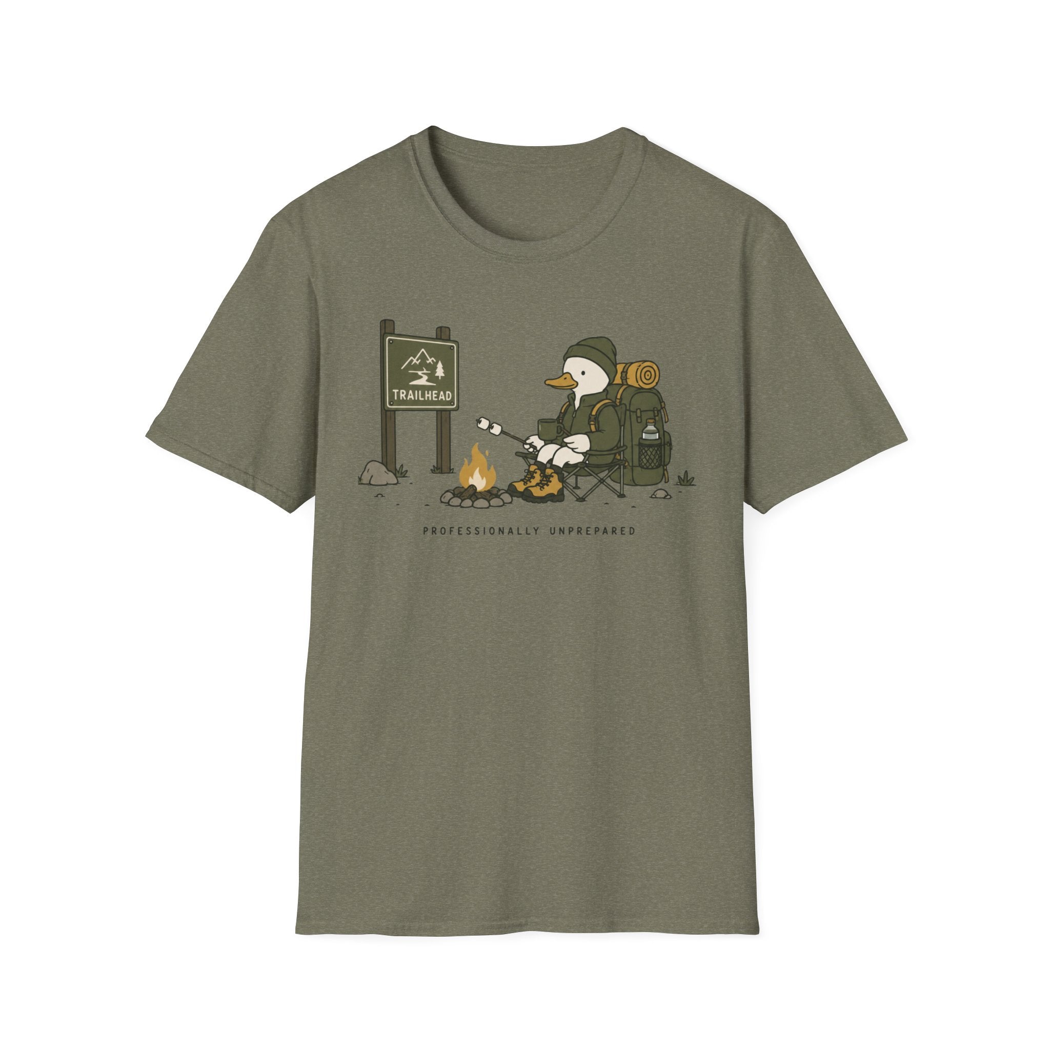 Camping Penguin T-Shirt