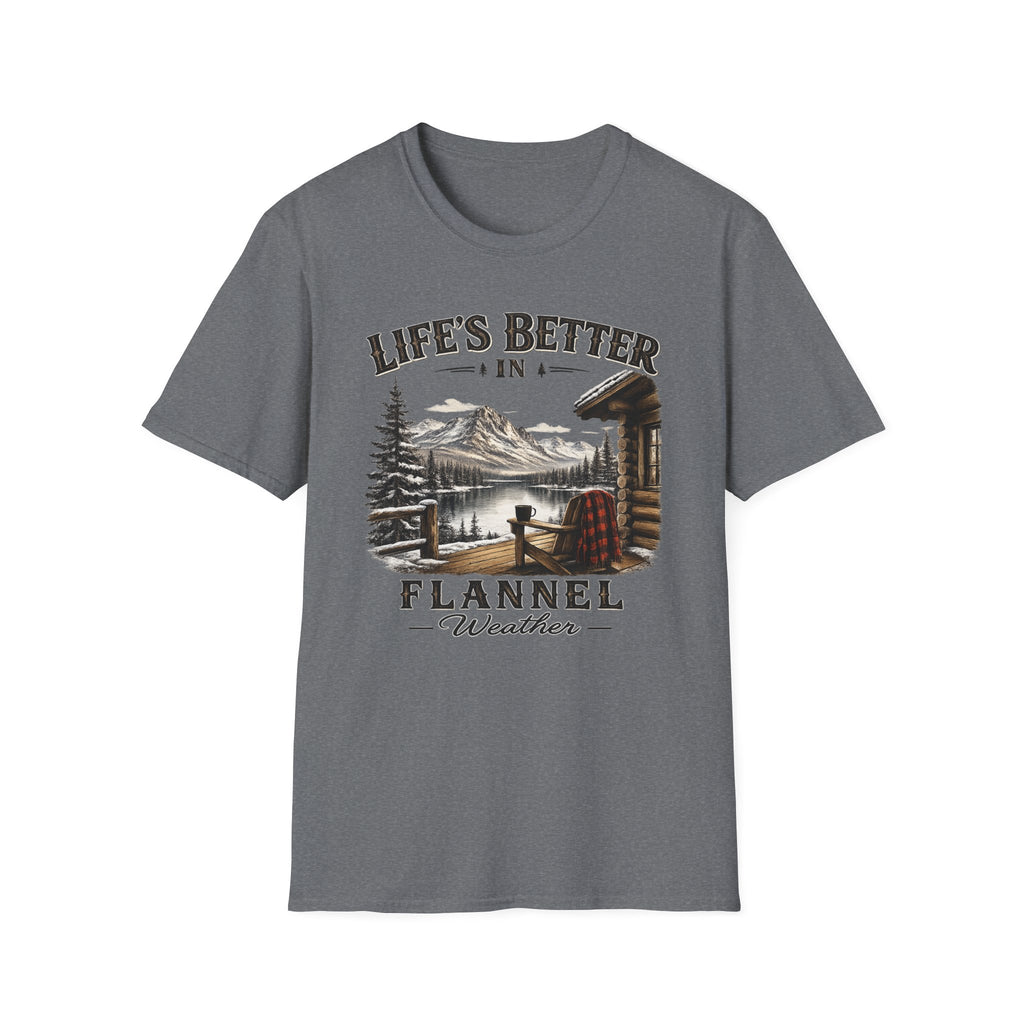 Life's Better in Flannel T-Shirt