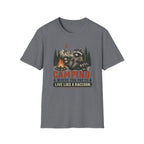 Camping Raccoon T-Shirt