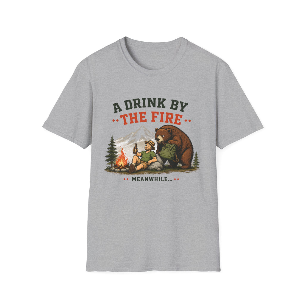 A Drink by the Fire T-Shirt