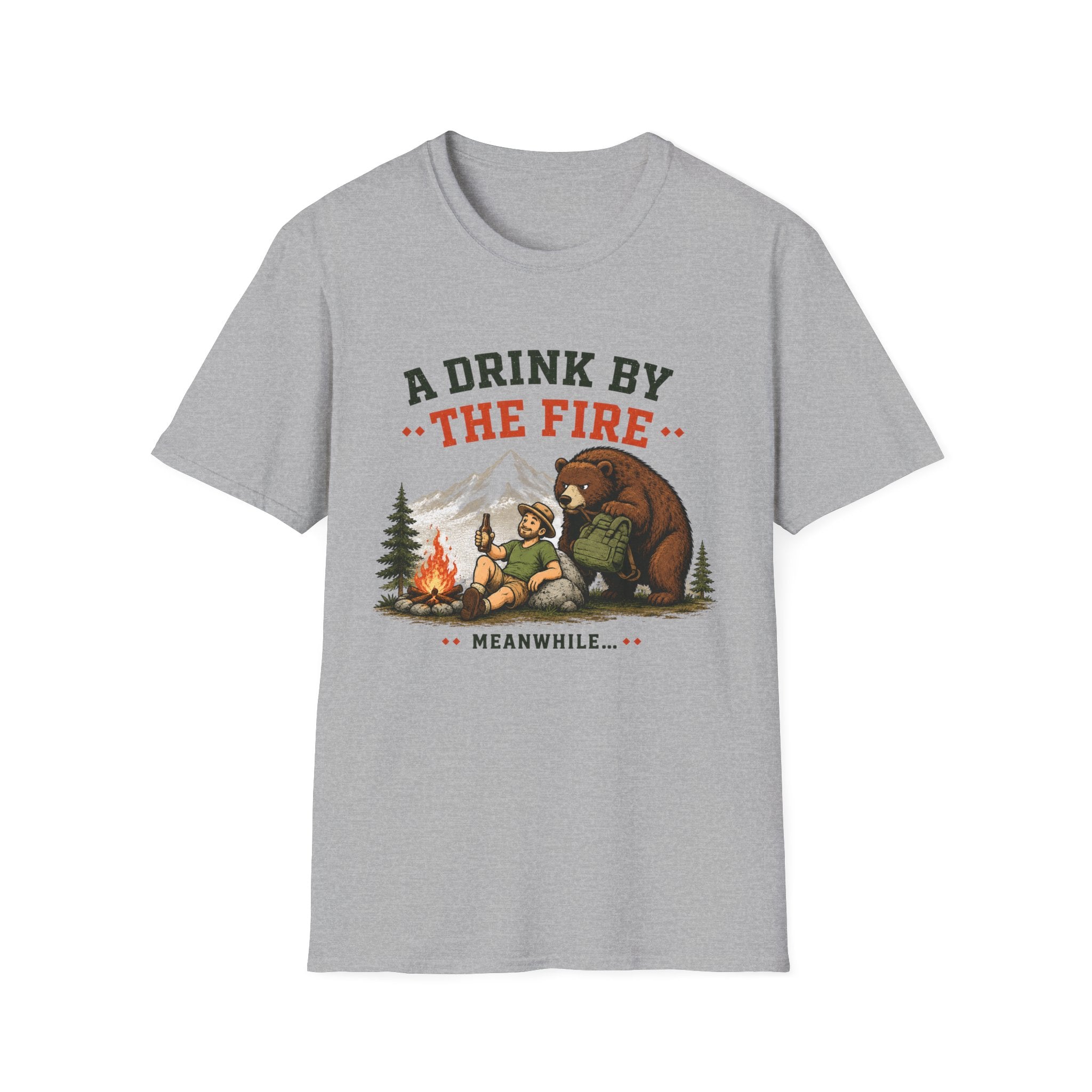 A Drink by the Fire T-Shirt